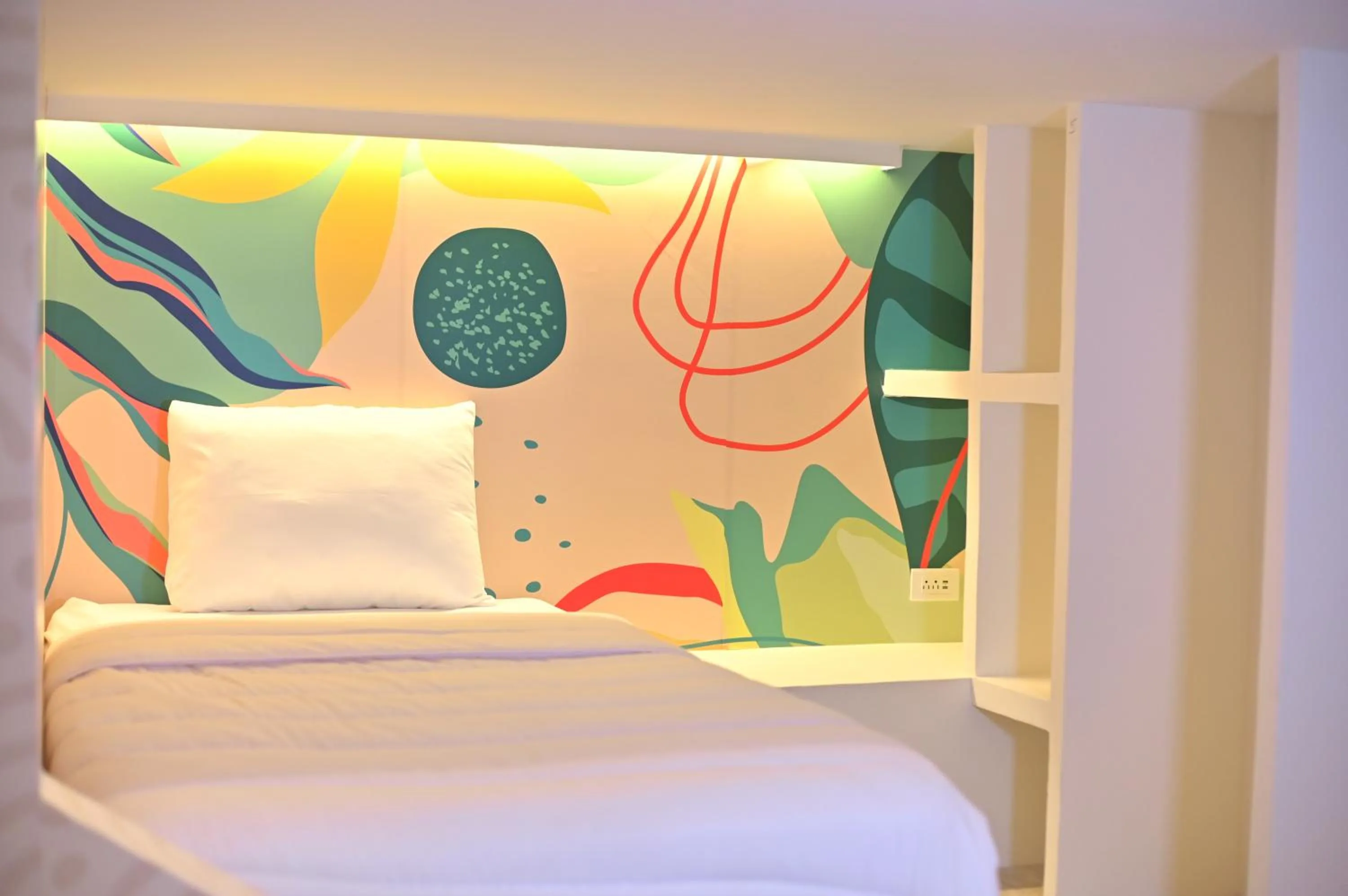 Bed in Hotel Nomadic Design