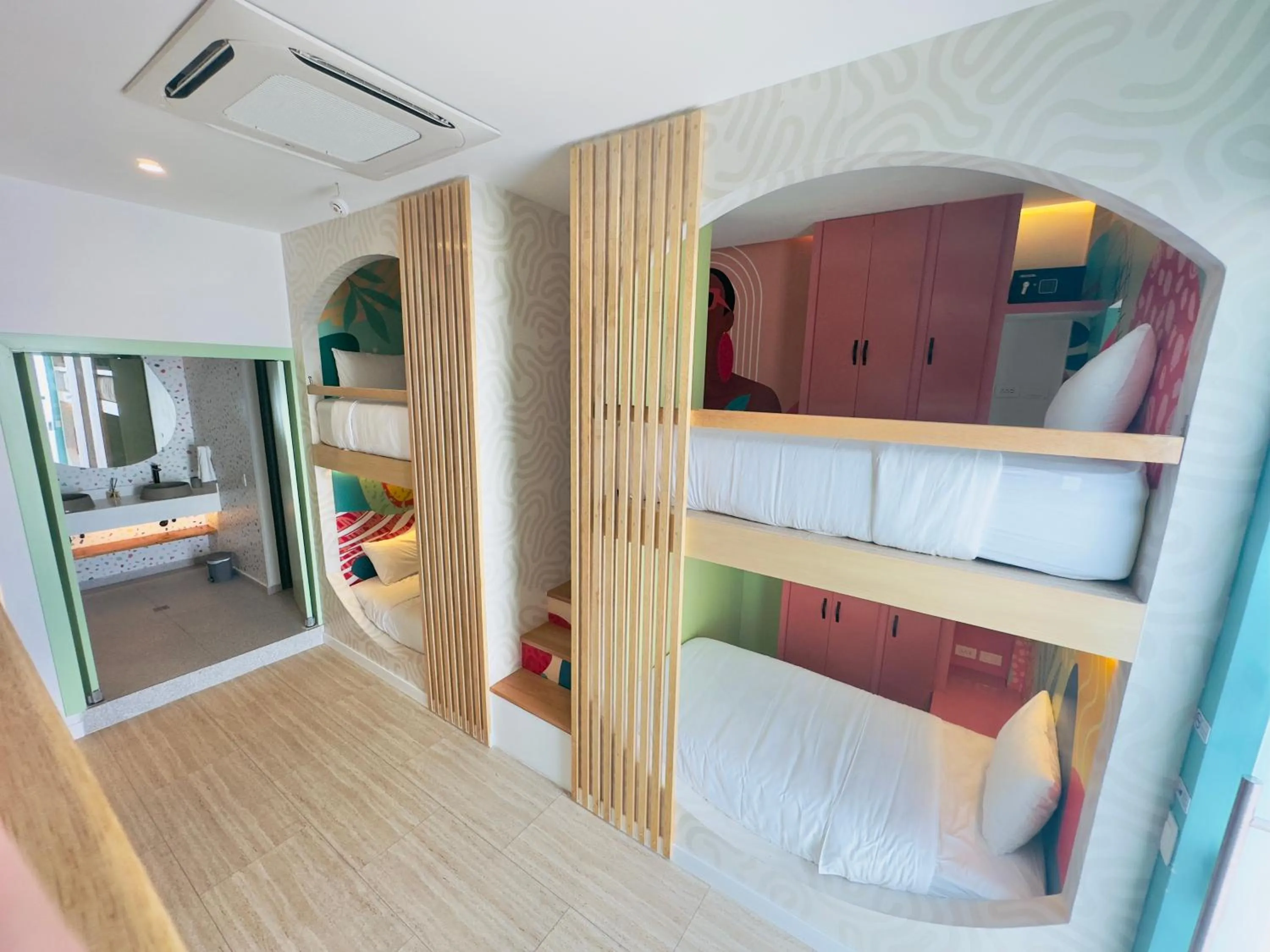 Bed in Hotel Nomadic Design