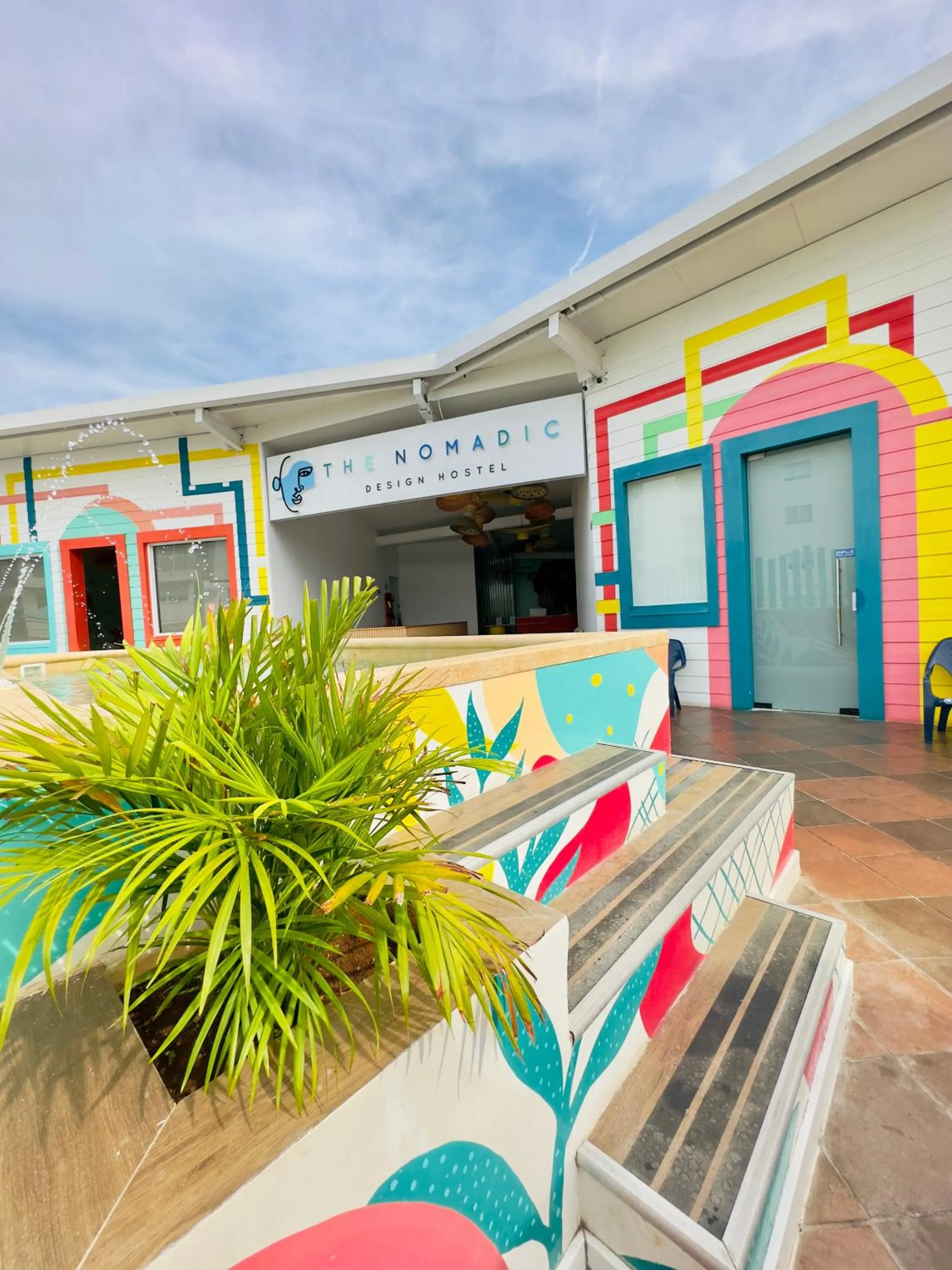 Facade/entrance in Hotel Nomadic Design