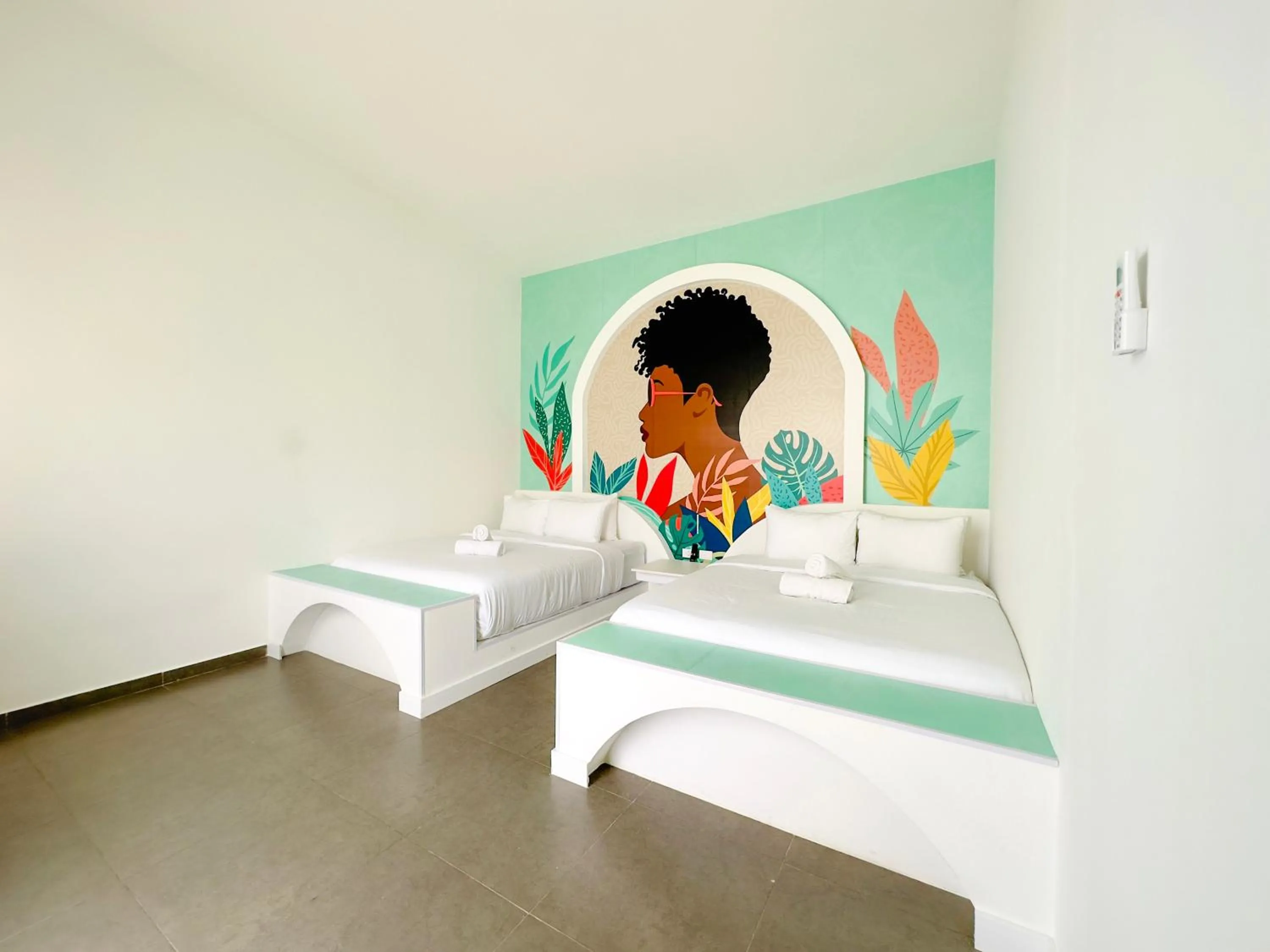 Bedroom in Hotel Nomadic Design