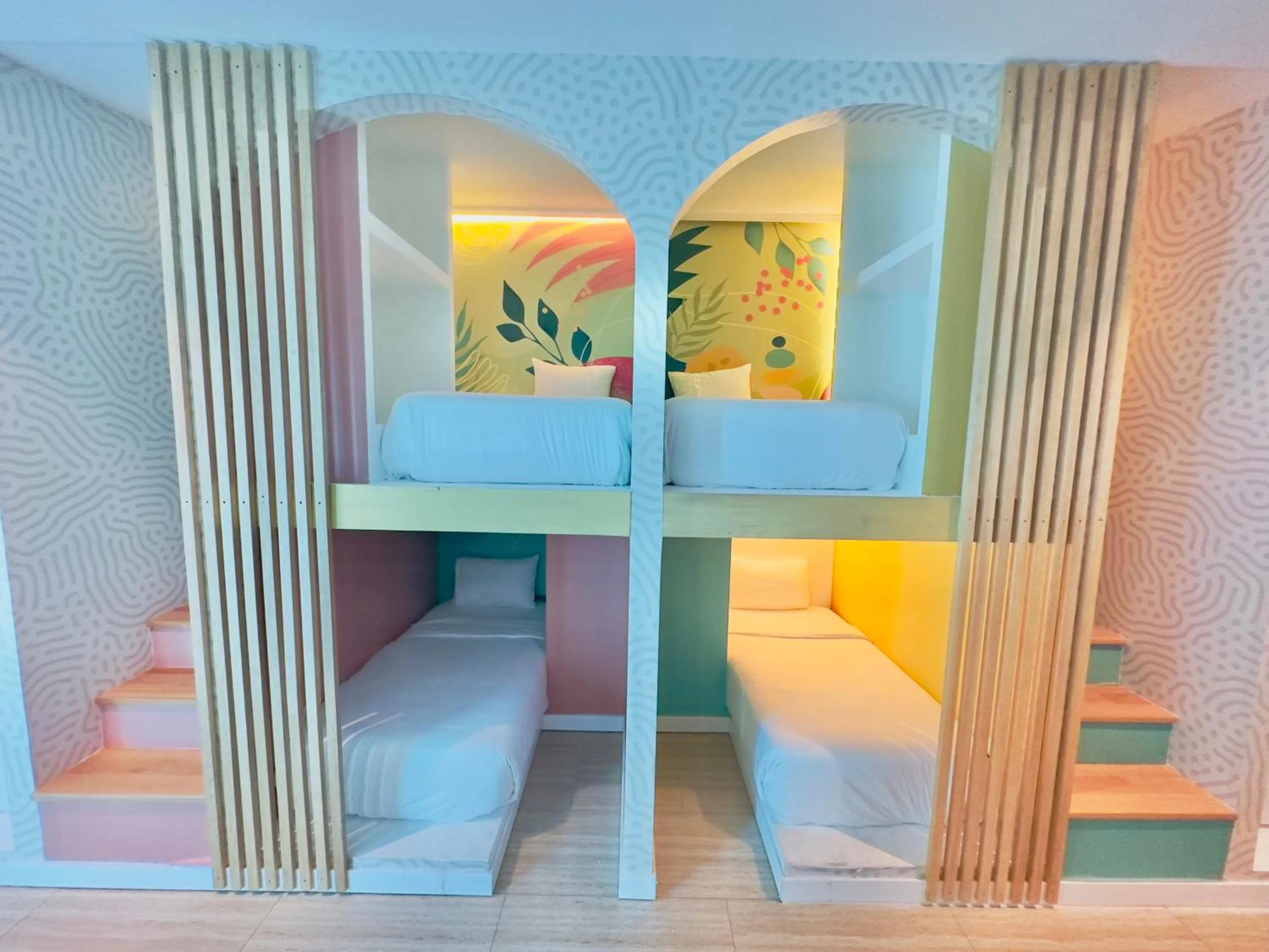 Bedroom, Bed in Hotel Nomadic Design