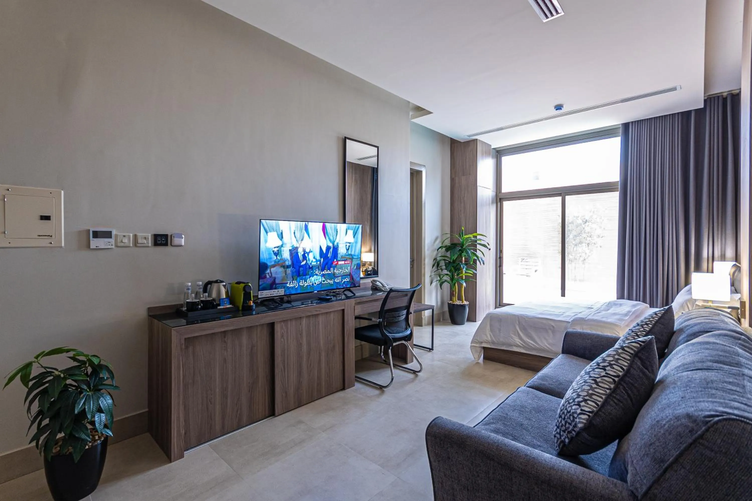 TV and multimedia in Land Walk Hotel Al Taawun Riyadh