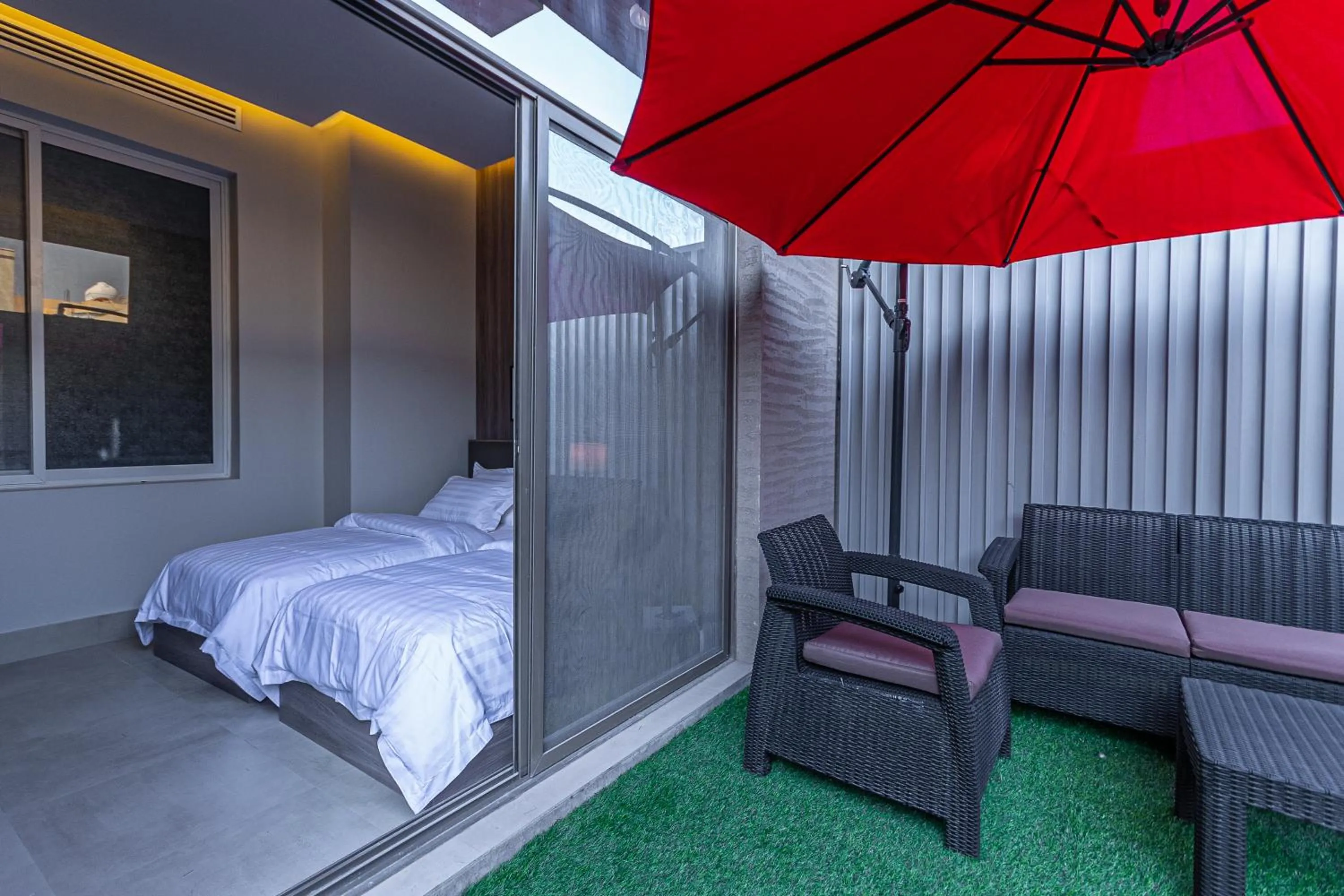 Property building, Bed in Land Walk Hotel Al Taawun Riyadh