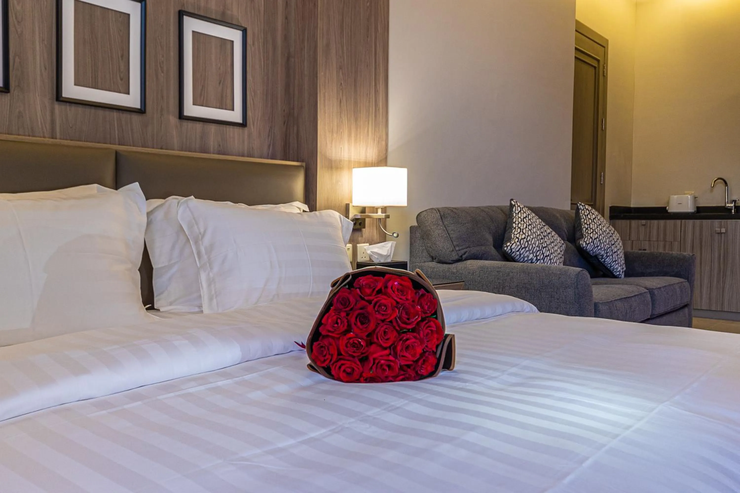 Bed in Land Walk Hotel Al Taawun Riyadh