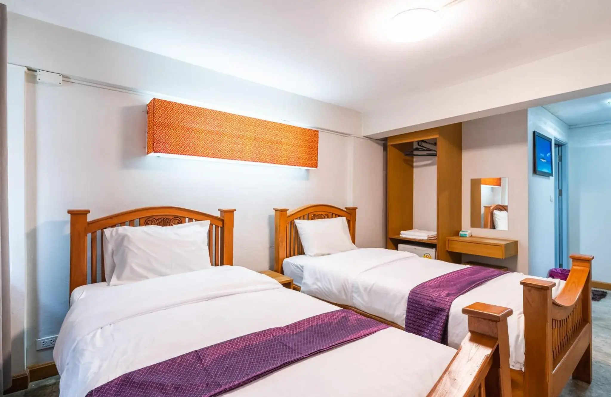 Deluxe Twin Room in GO INN Khaosan Road - โก อินน์ ตรอกข้าวสาร Deluxe Twin Room in GO INN Khaosan Road - โก อินน์ ตรอกข้าวสาร