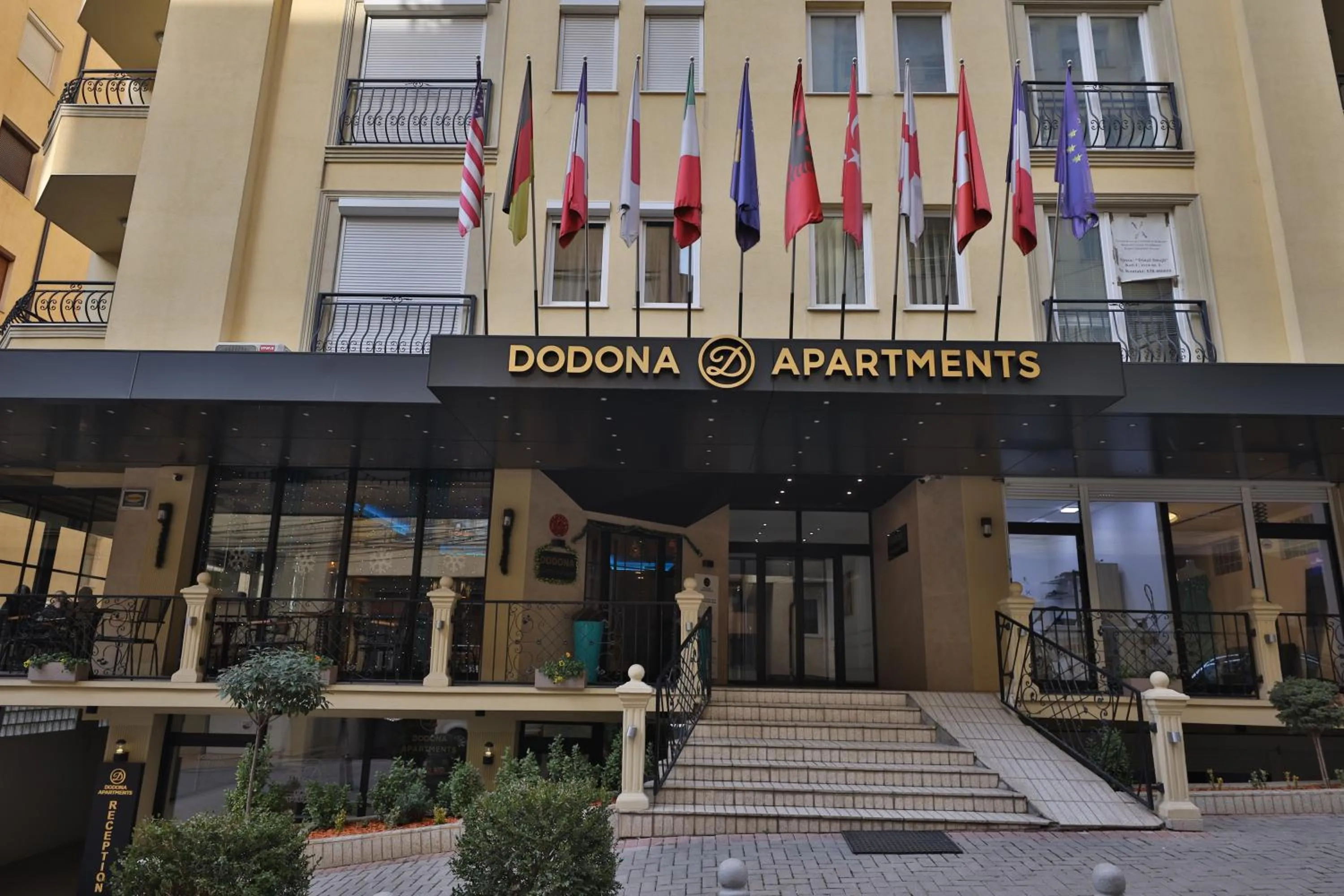 Property building in Dodona ApartHotel in Prishtina
