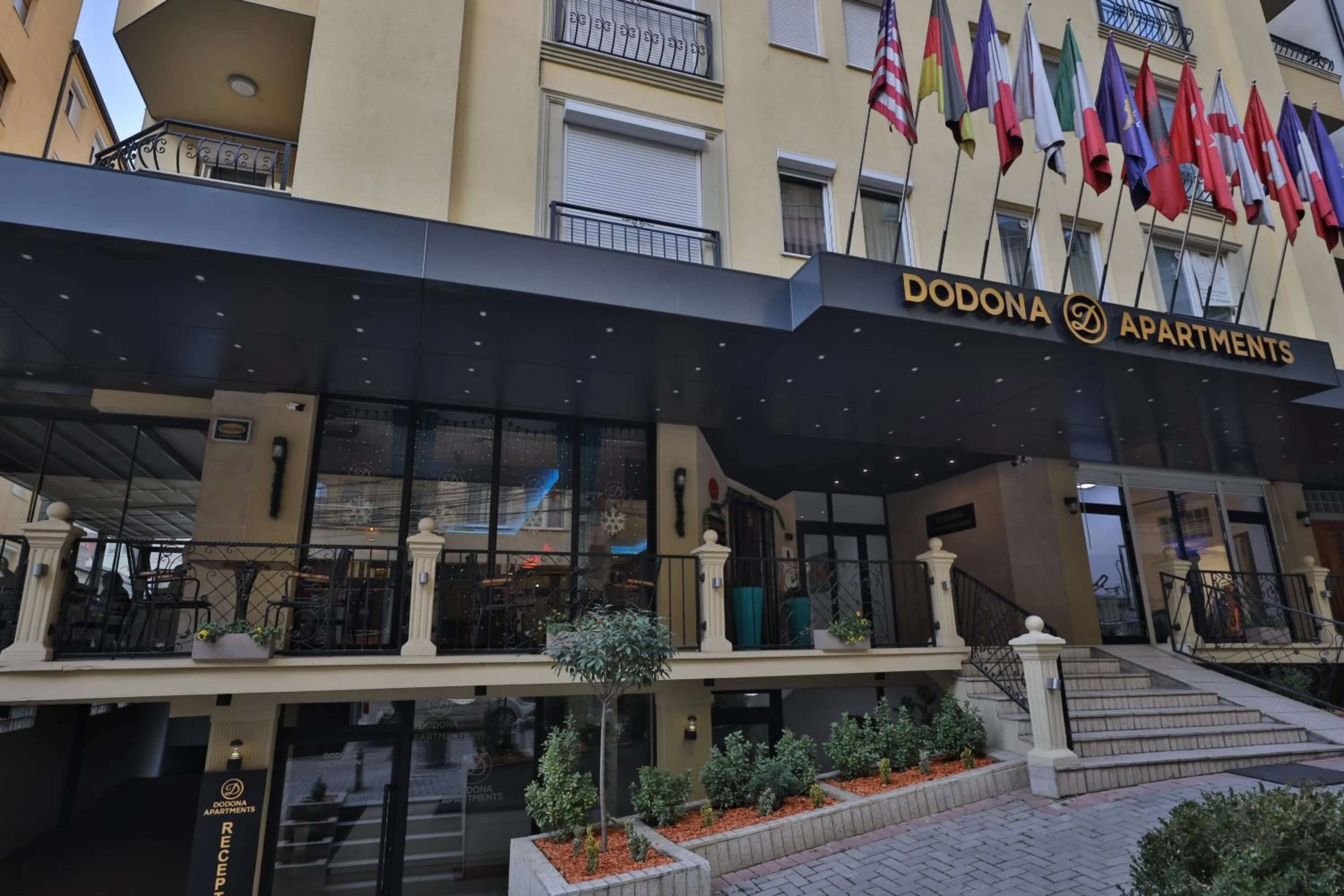 Property building in Dodona ApartHotel in Prishtina