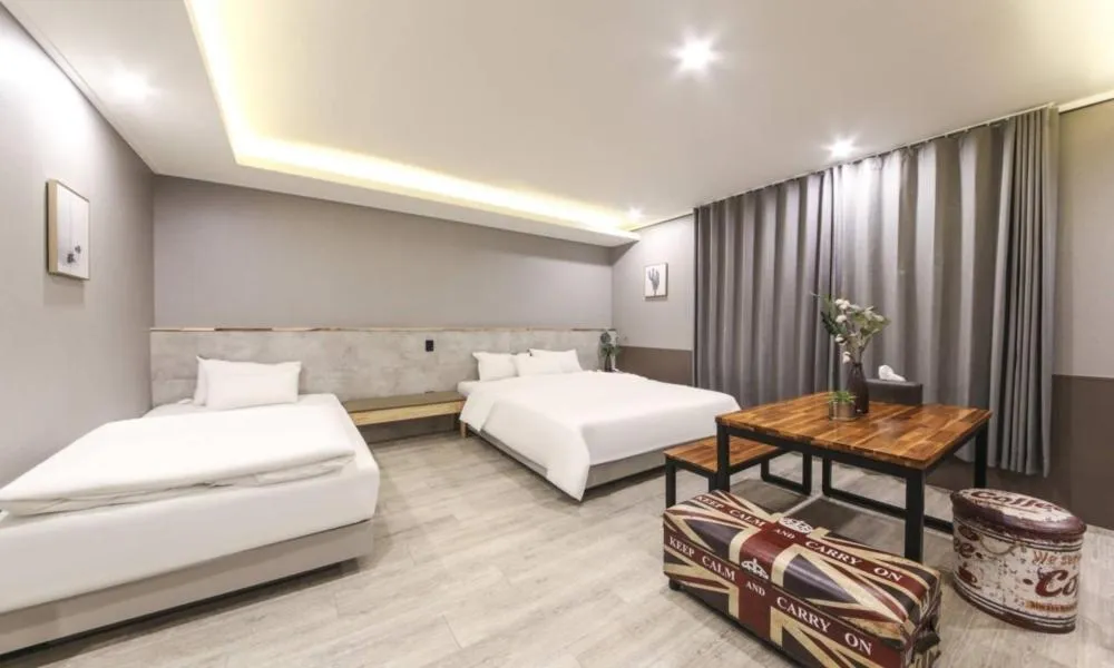 Bed in Daegu Seongseo Hotel Series 5.0