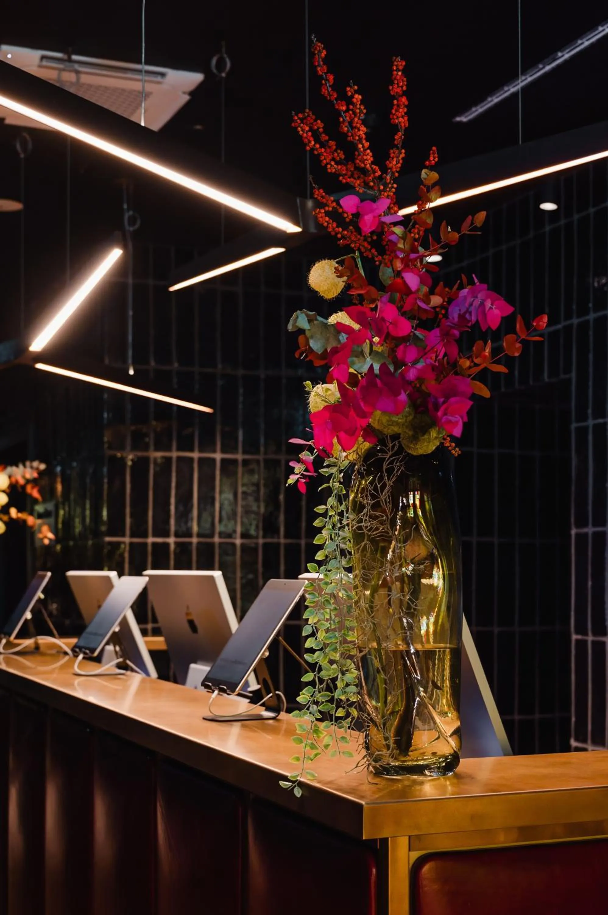 Lobby or reception in sly Berlin