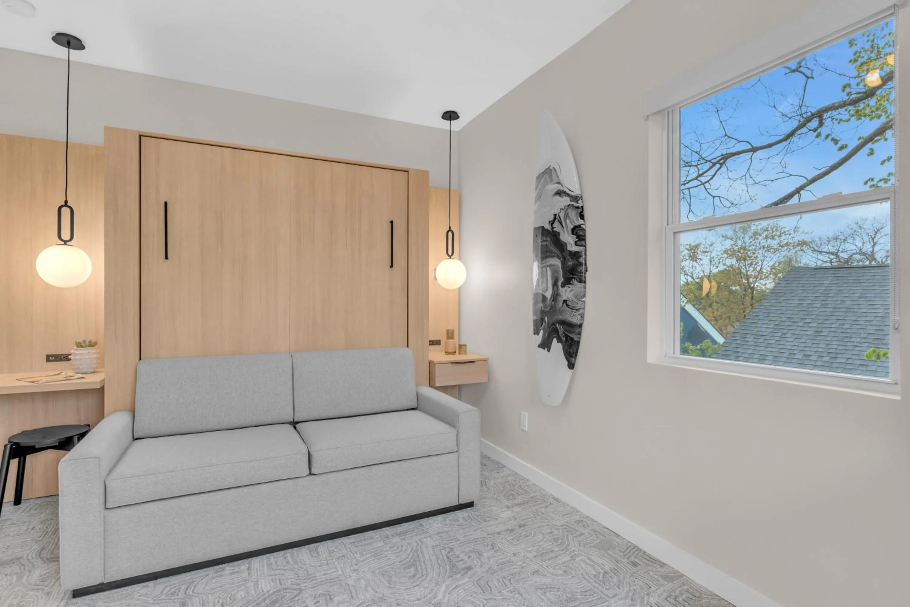 Seating area in The St Laurent Guest Rooms