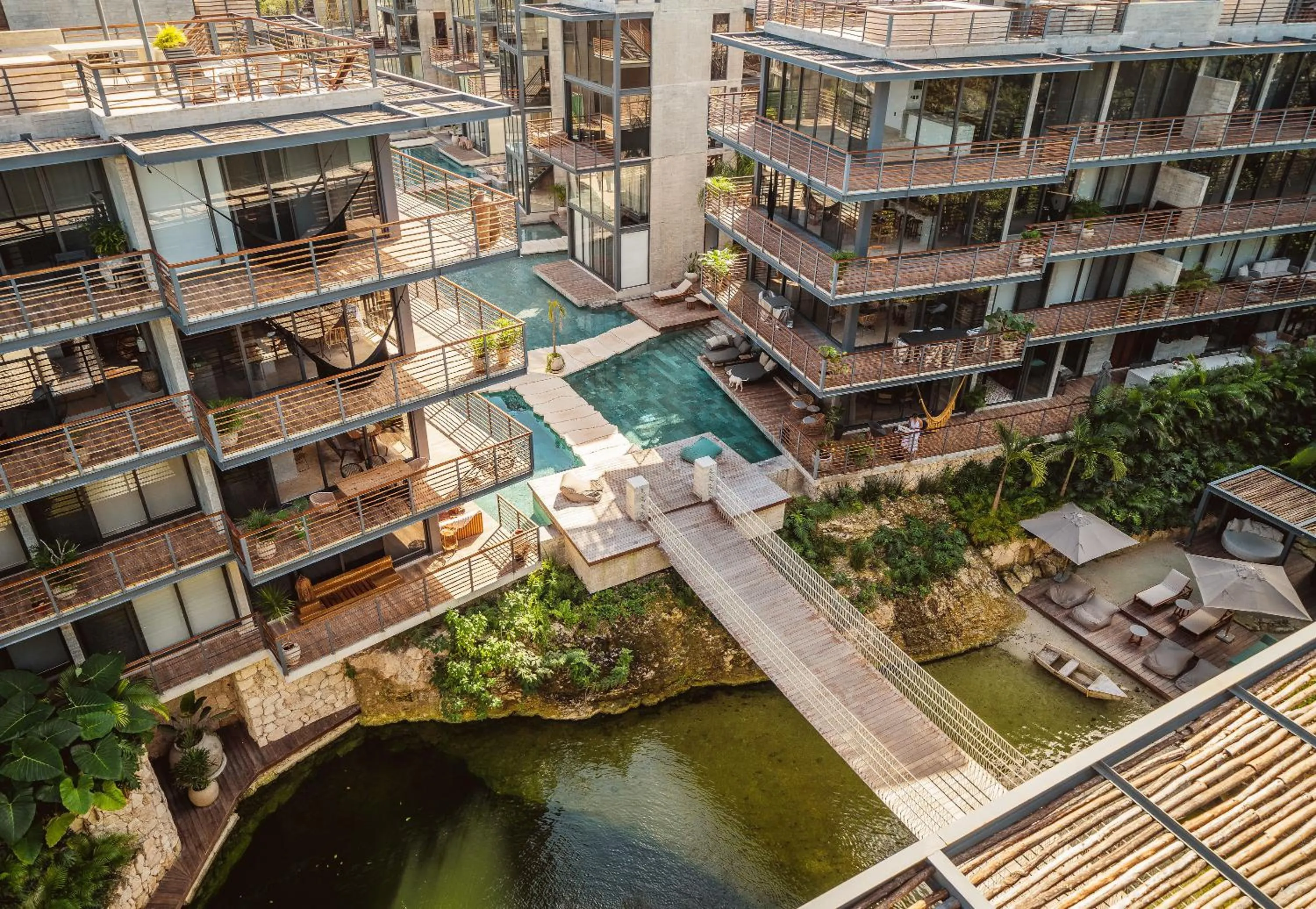 Property building in Incredible 1BR Swim Up with Private Cenote and Big Gym