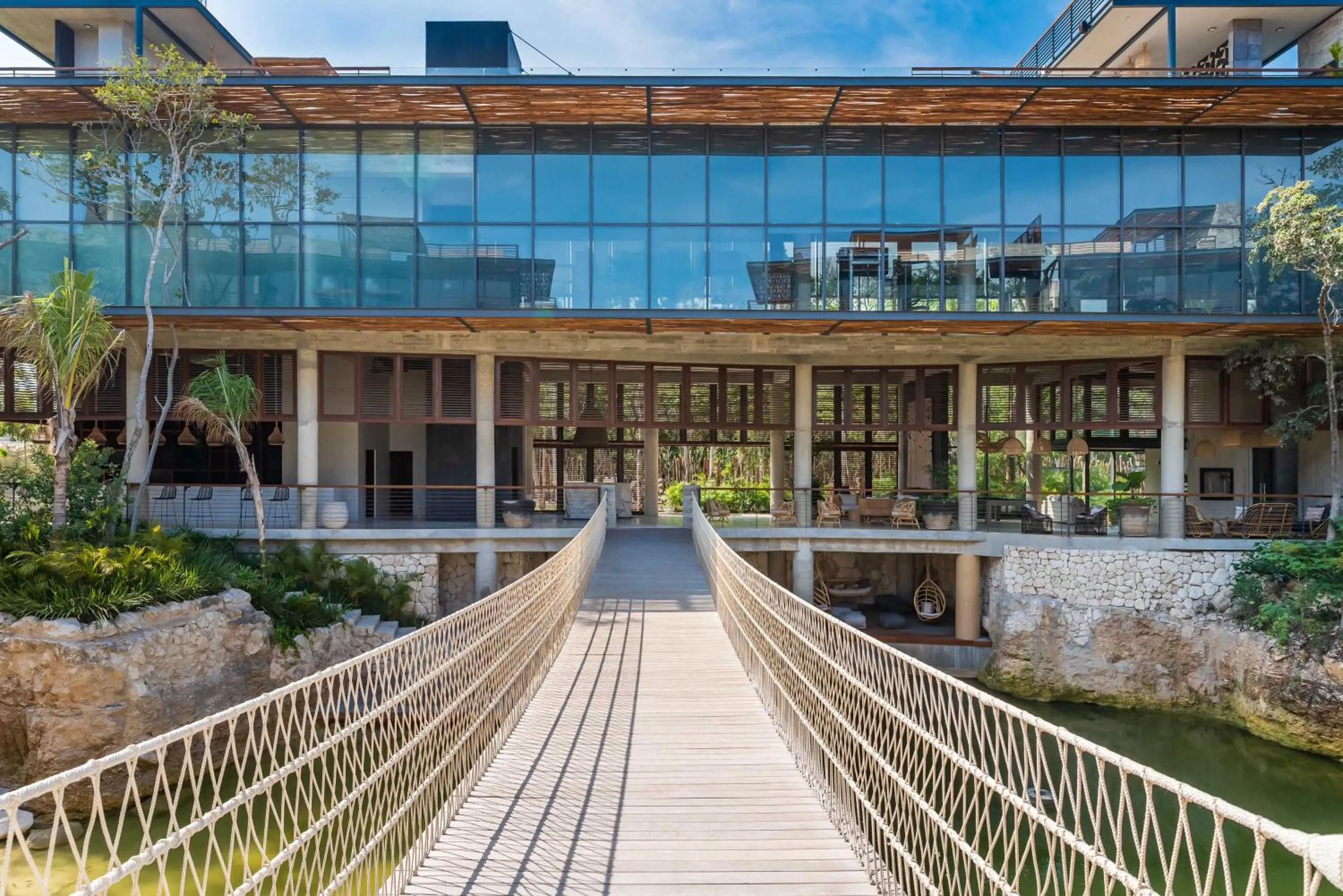 Property building in Incredible 1BR Swim Up with Private Cenote and Big Gym