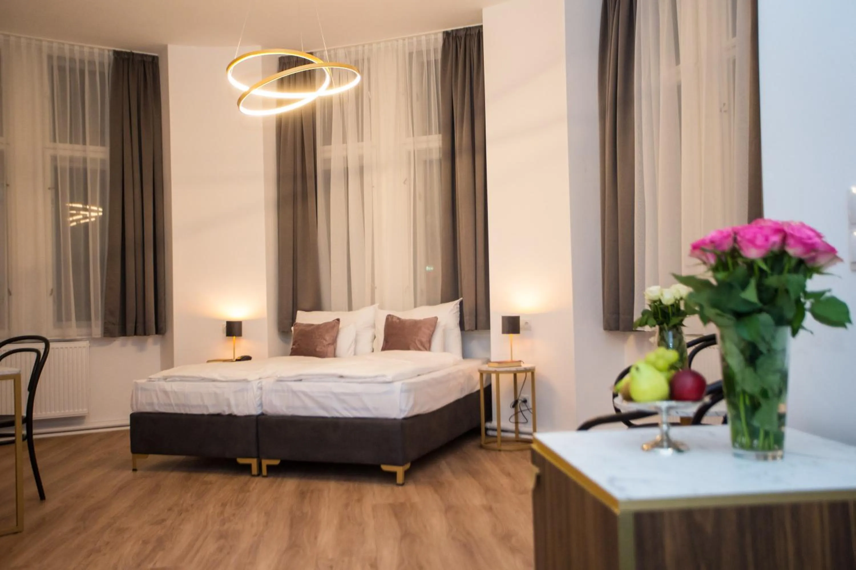 Bed in Pension Central I Self Check In