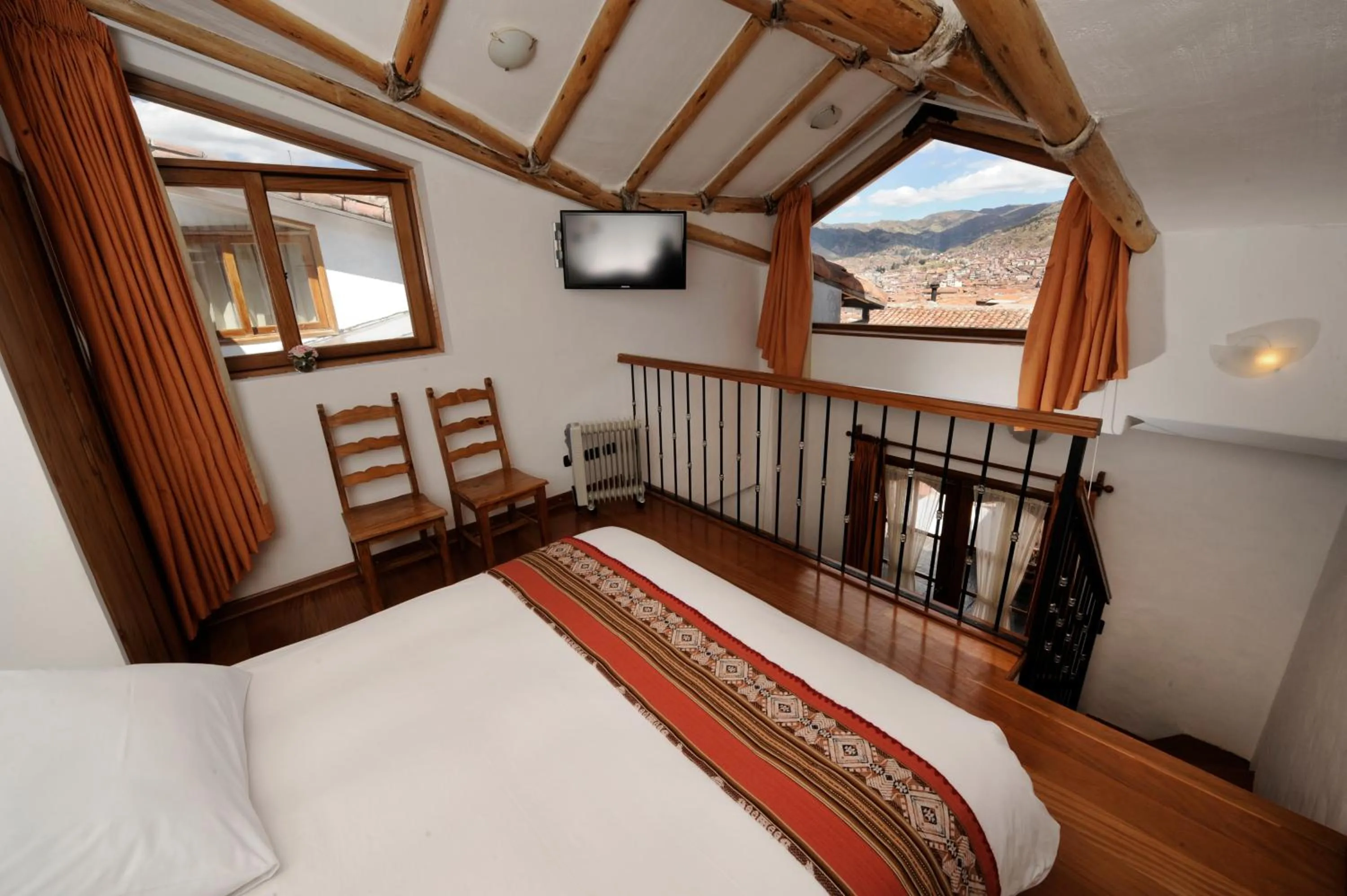 Bed in Casa San Blas Cusco Exquisite By Xima