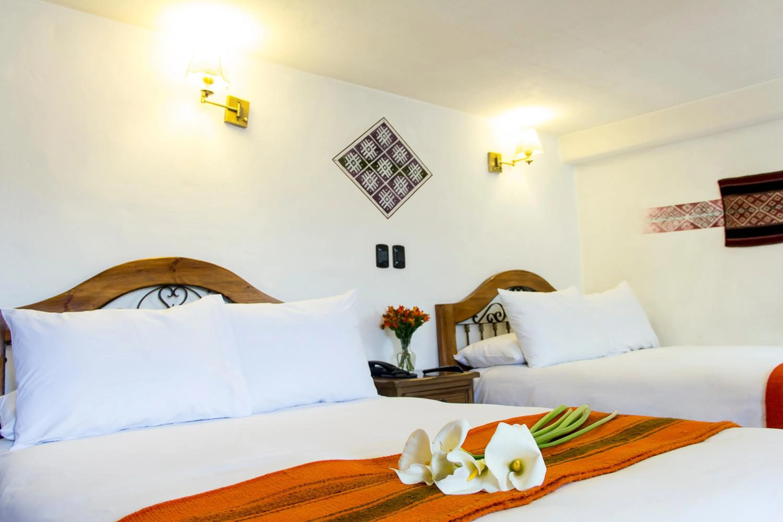 Bed in Casa San Blas Cusco Exquisite By Xima