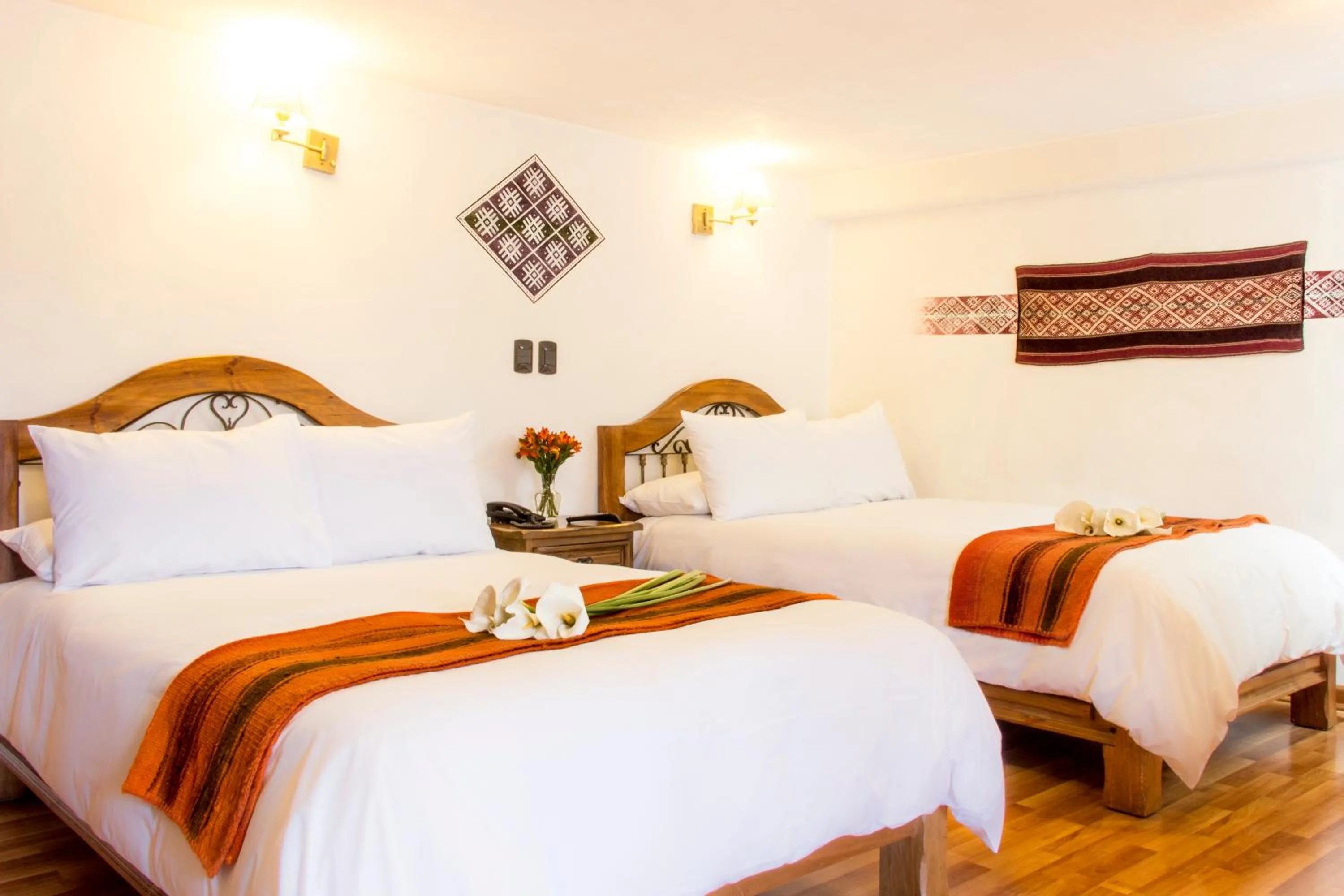 Bed in Casa San Blas Cusco Exquisite By Xima