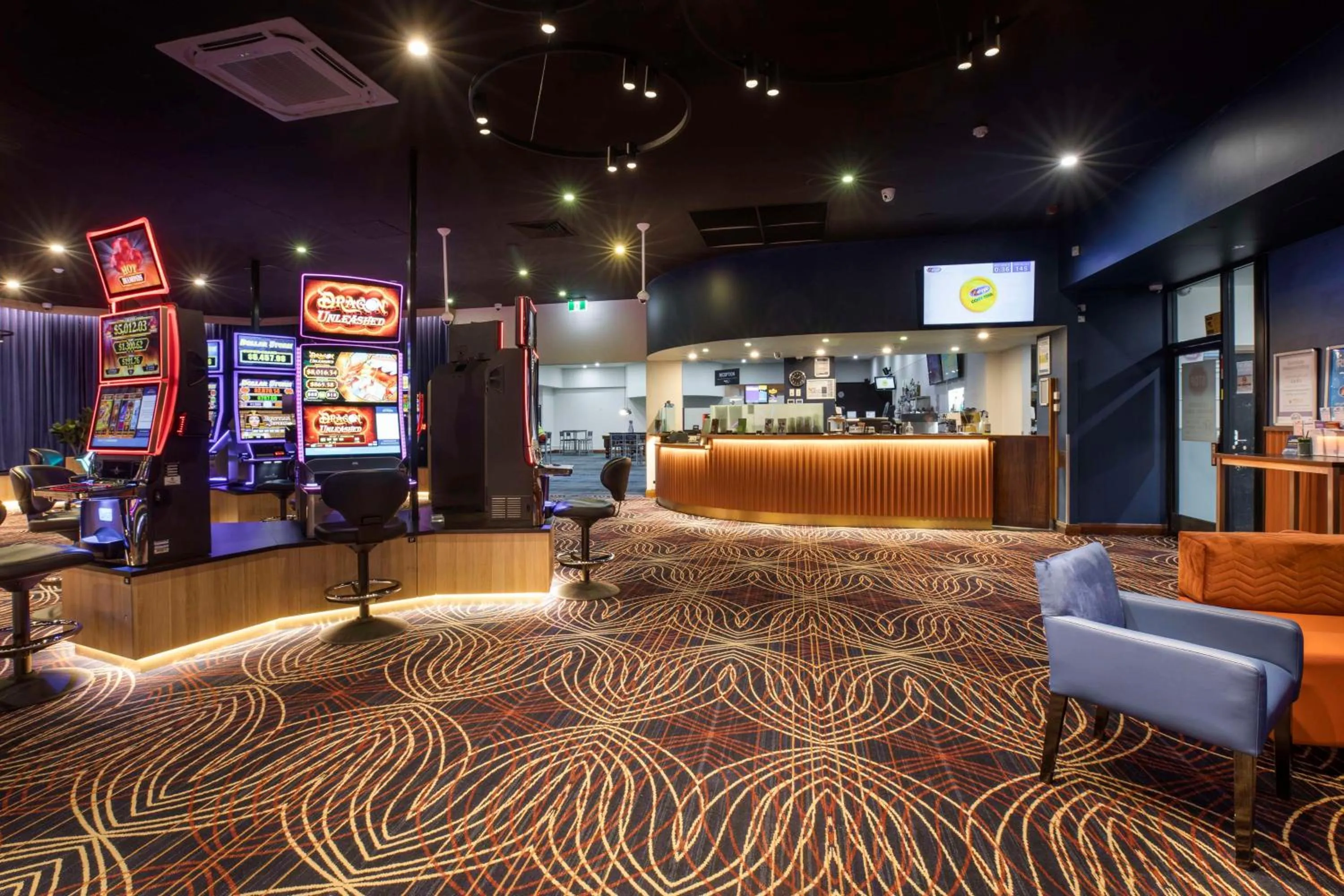 Casino in Nightcap at Empire Hotel