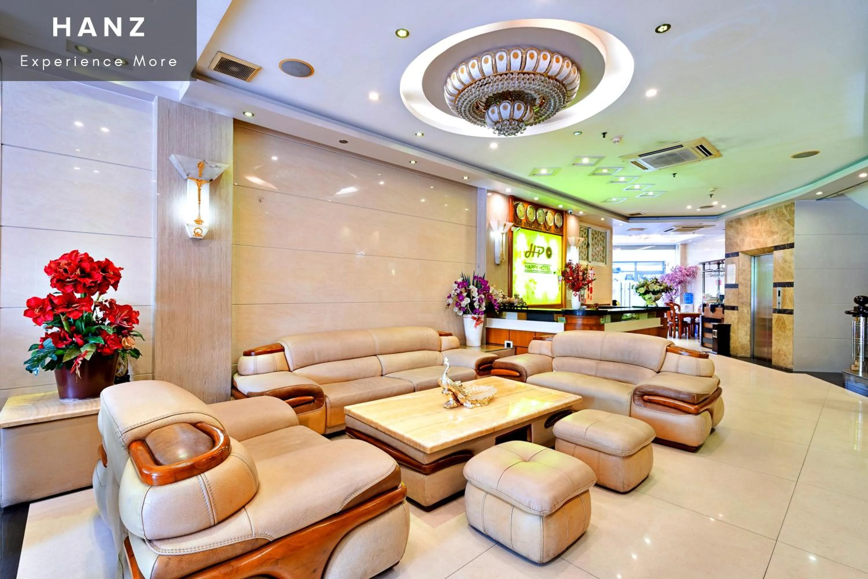 Living room in HANZ Happy Hotel