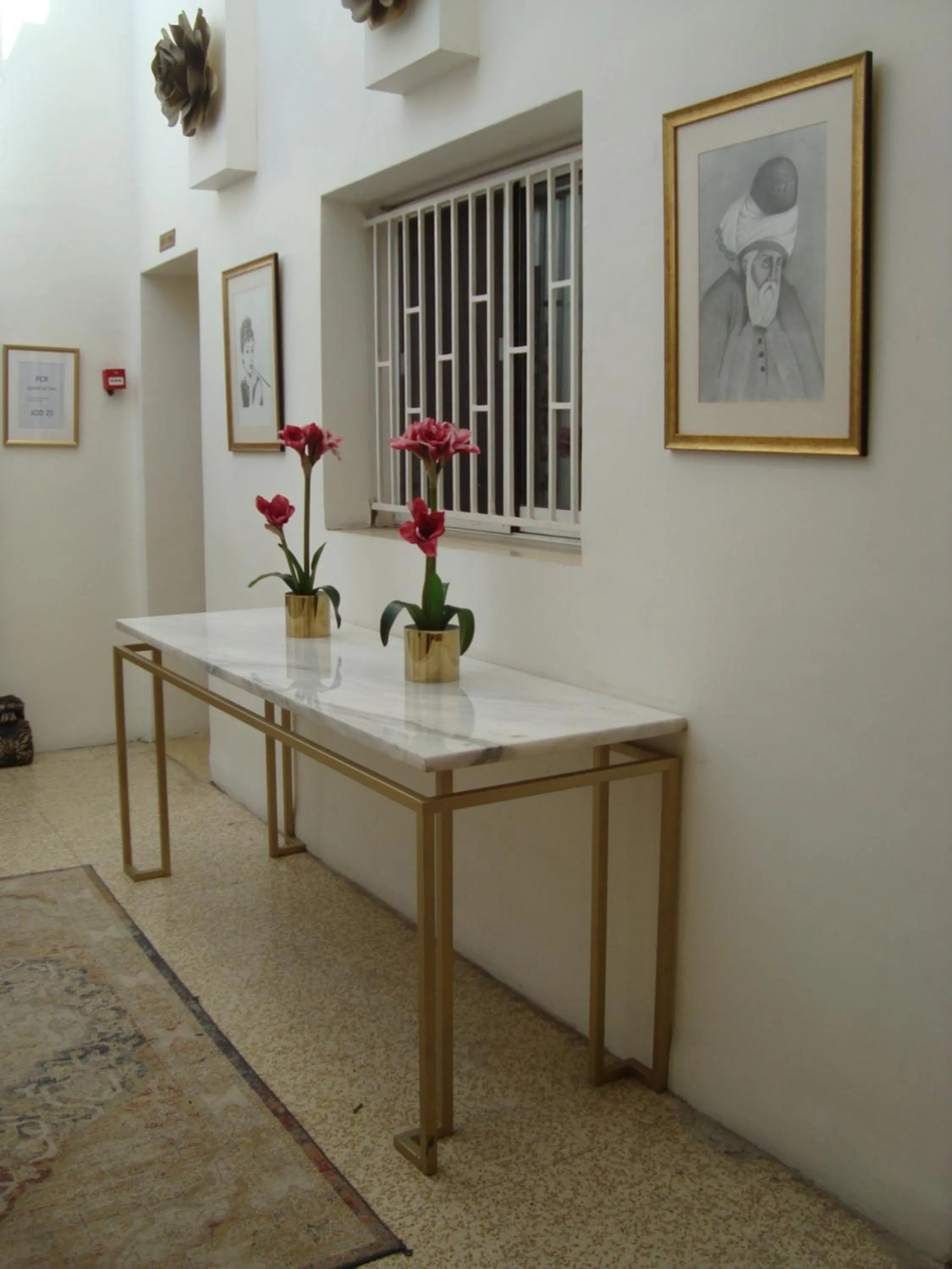 Decorative detail in Gallery Hotel