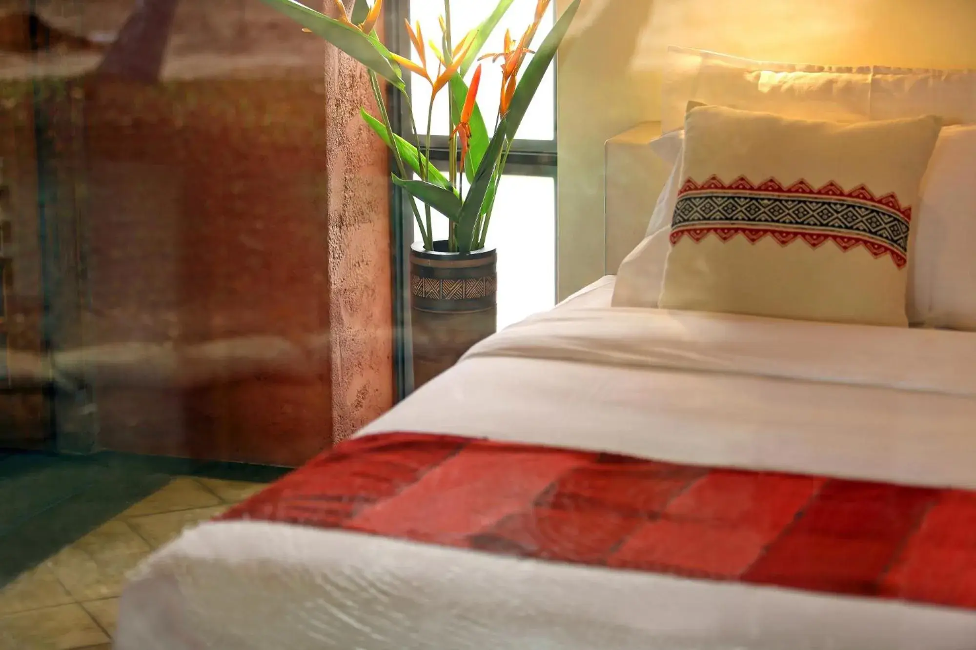 Bed in Baymaas Lake House Bed in Baymaas Lake House