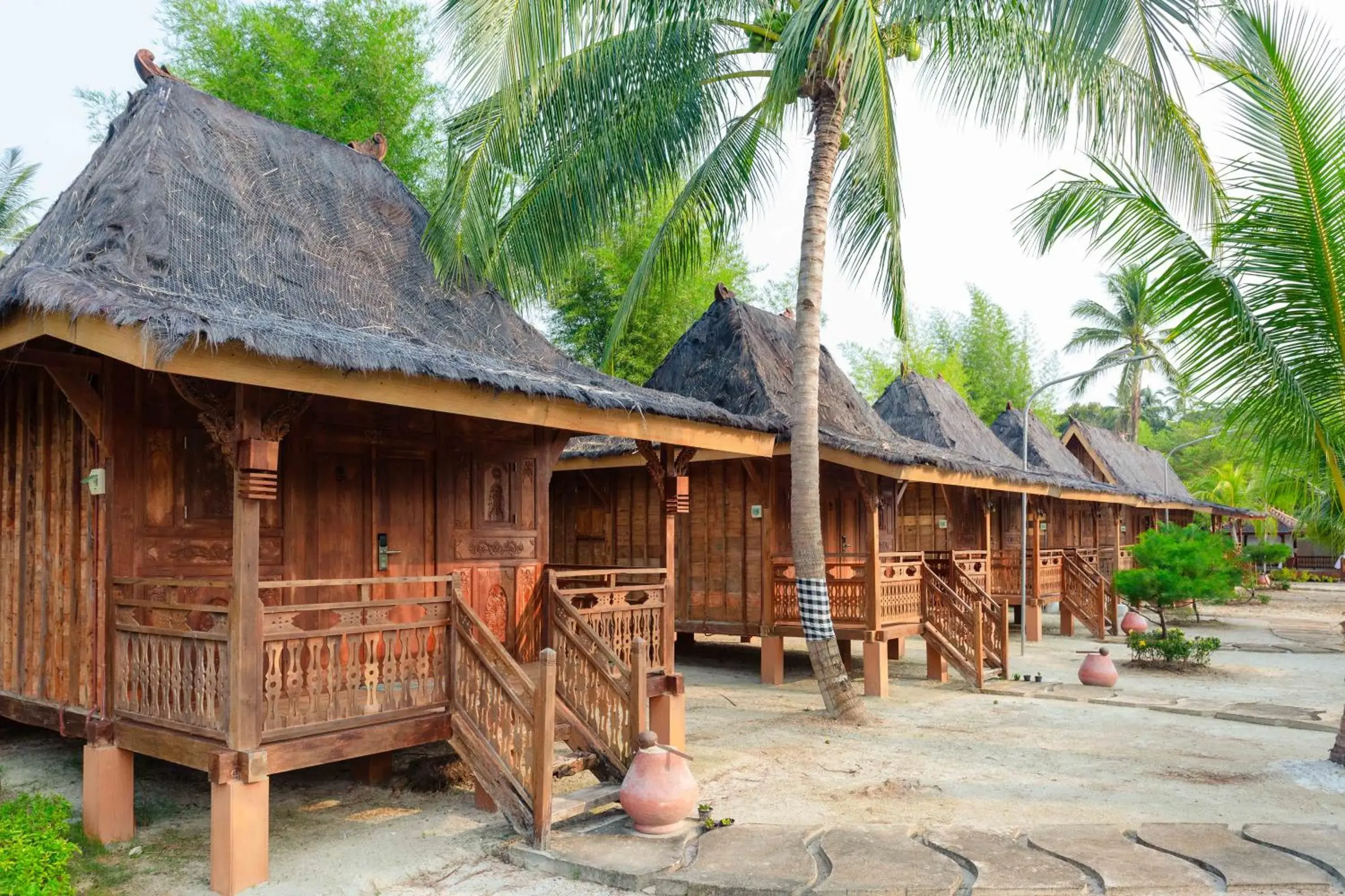 Palm Beach Luxury Pavillion Twin in Bintan Exotica Resort By Waringin Hospitality Palm Beach Luxury Pavillion Twin in Bintan Exotica Resort By Waringin Hospitality