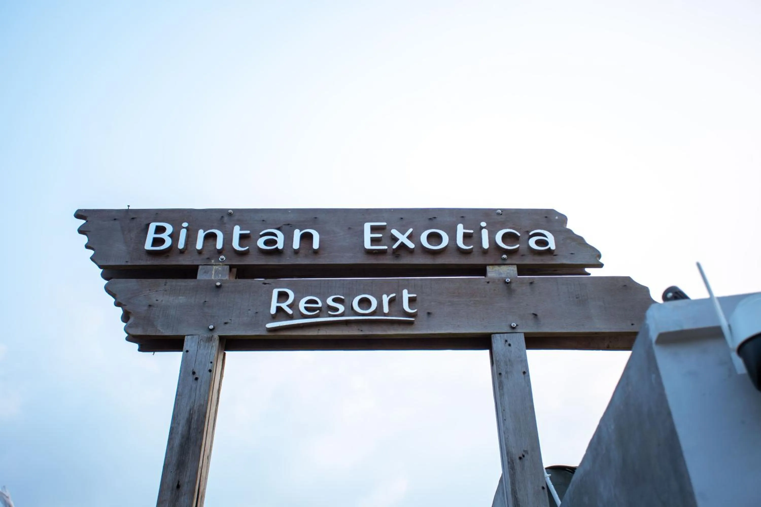 Facade/entrance in Bintan Exotica Resort By Waringin Hospitality