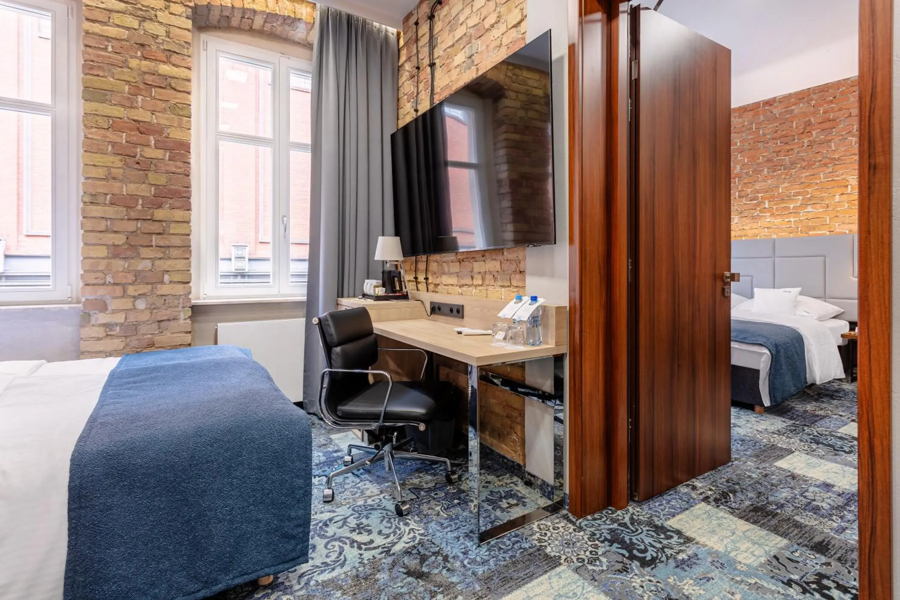 Queen Room in Apartamenty Browar Luxury Old Town Poznań 24h Queen Room in Apartamenty Browar Luxury Old Town Poznań 24h