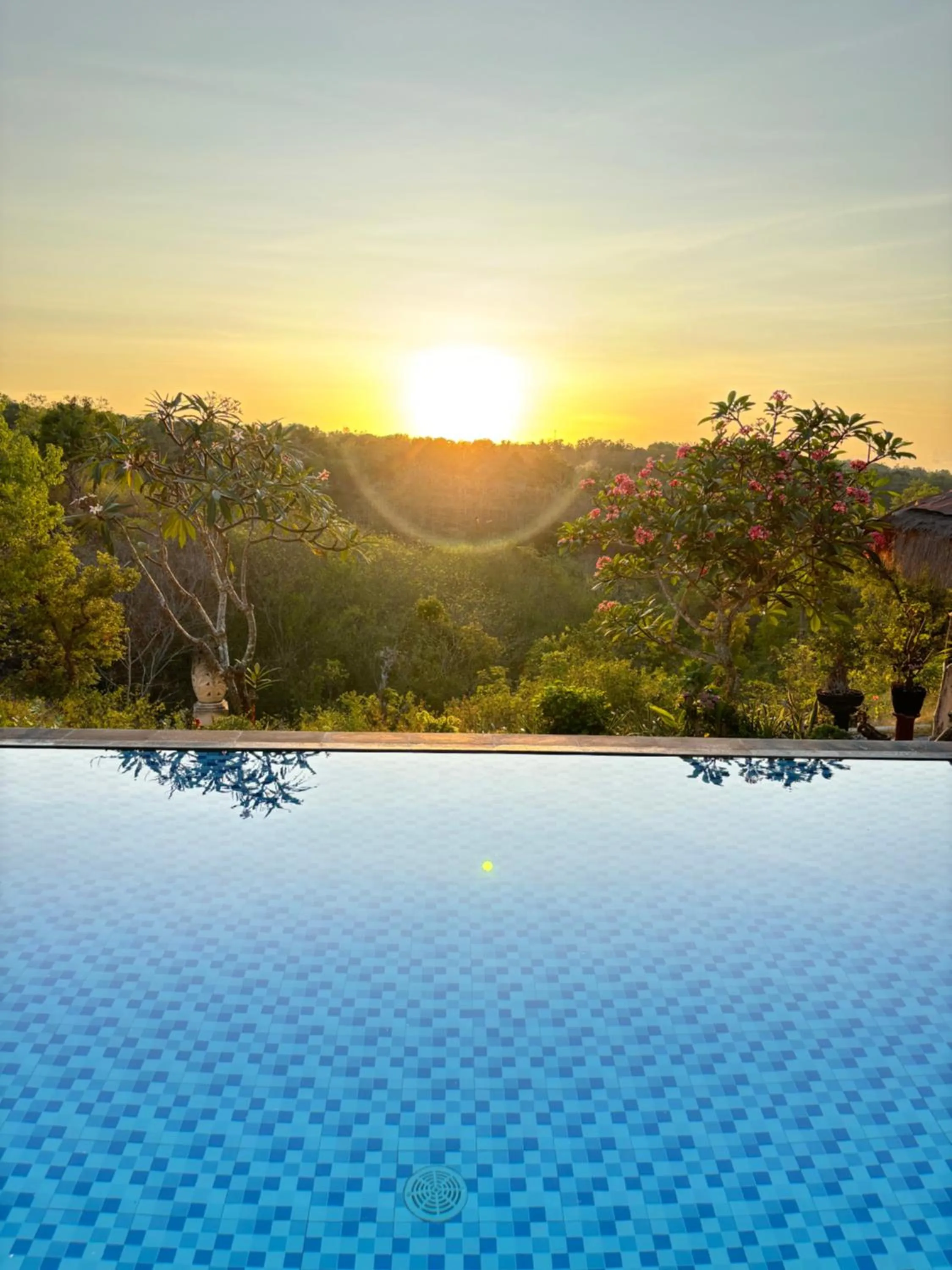 Mountain view in Penida Hills