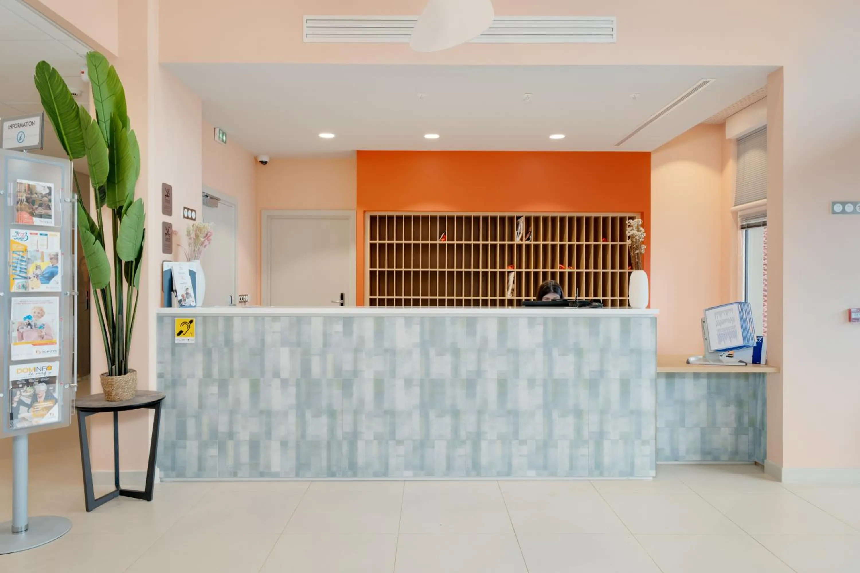 Lobby or reception in Domitys La Cristal'In