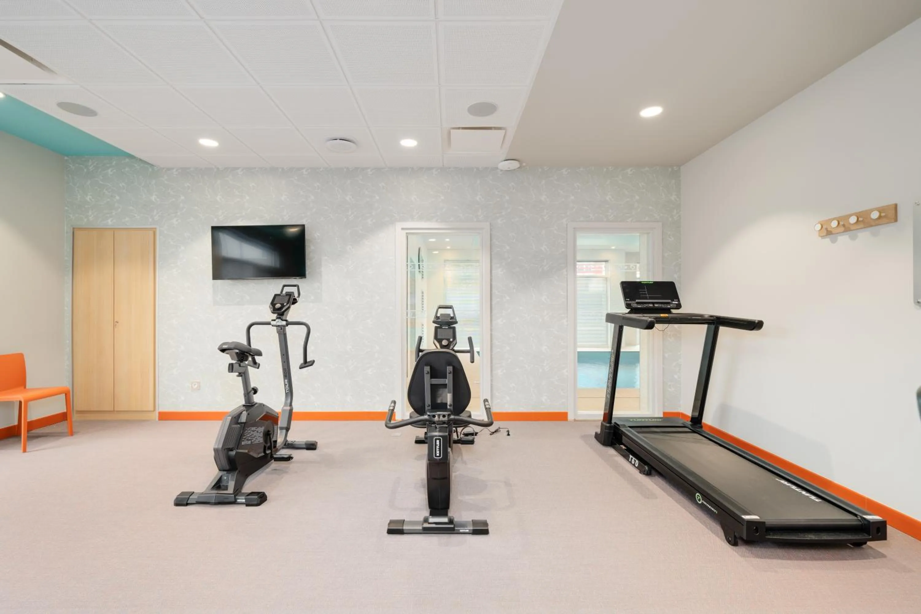 Fitness centre/facilities in Domitys La Cristal'In