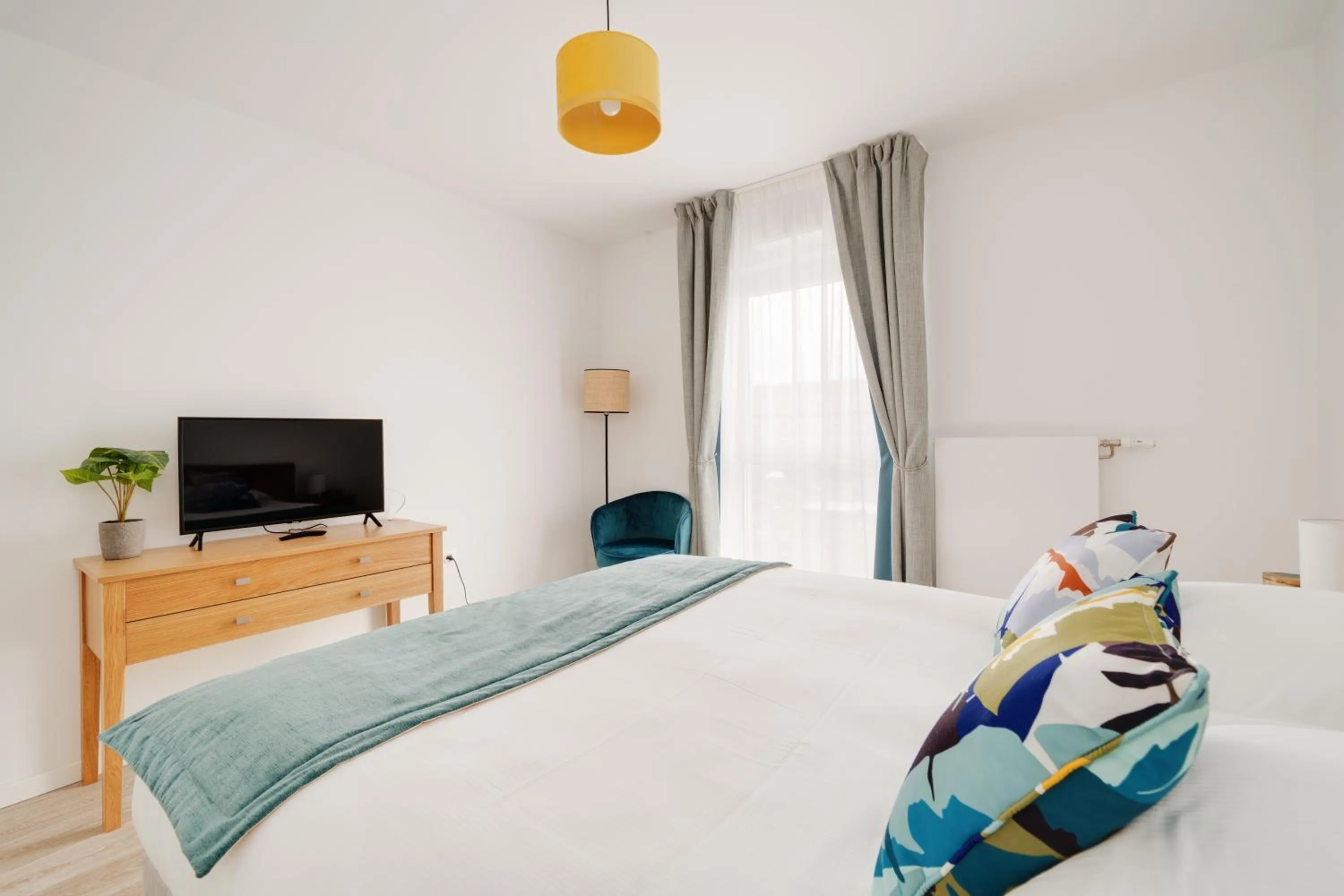 TV and multimedia, Bed in Domitys La Cristal'In