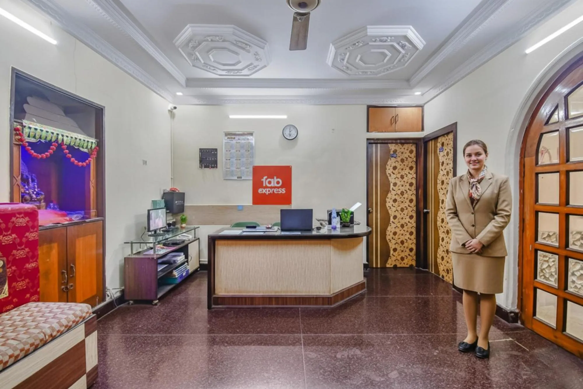 Lobby or reception in FabHotel Heritage Inn
