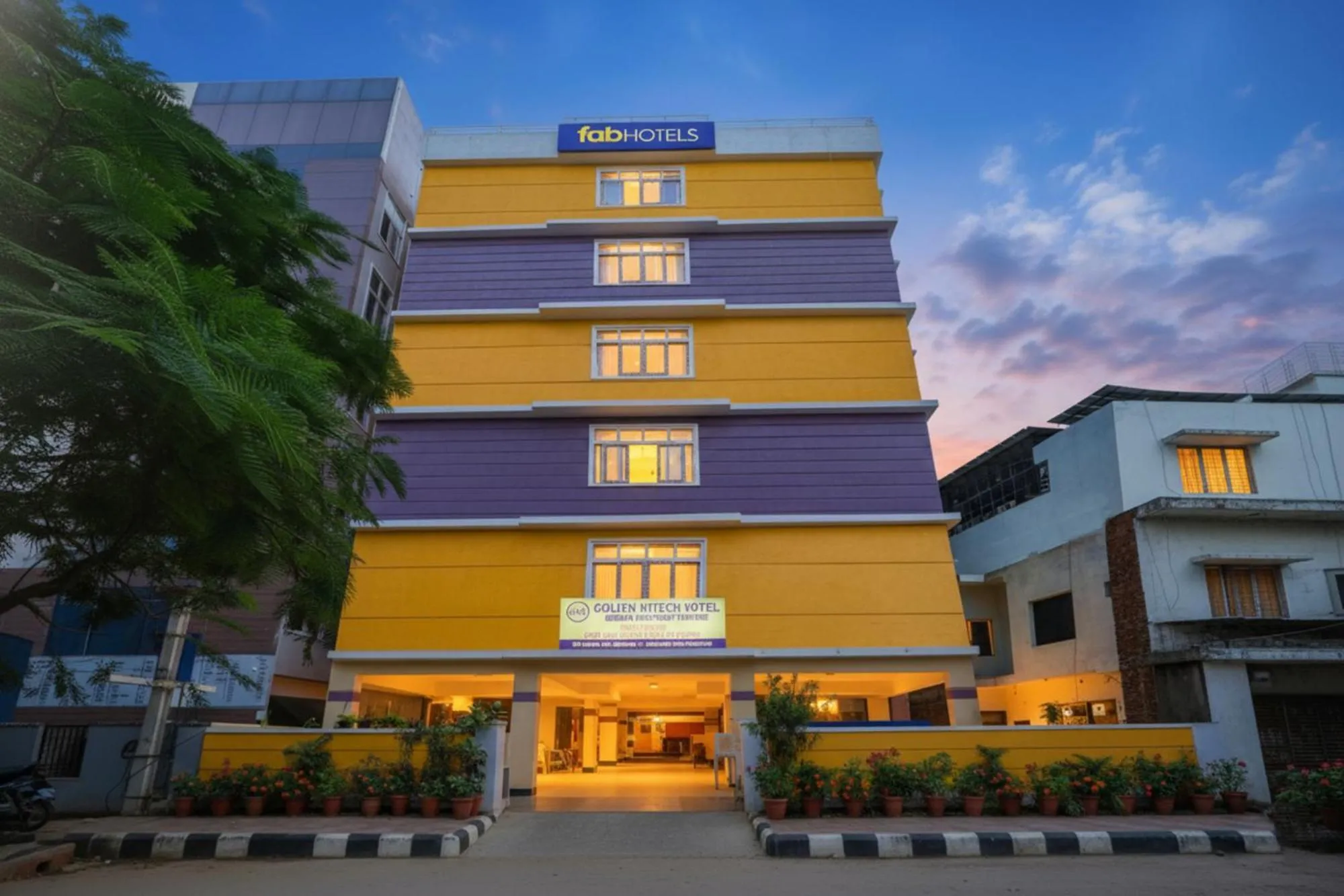 Property building in FabHotel Golden Hitech - Nr Hitech City