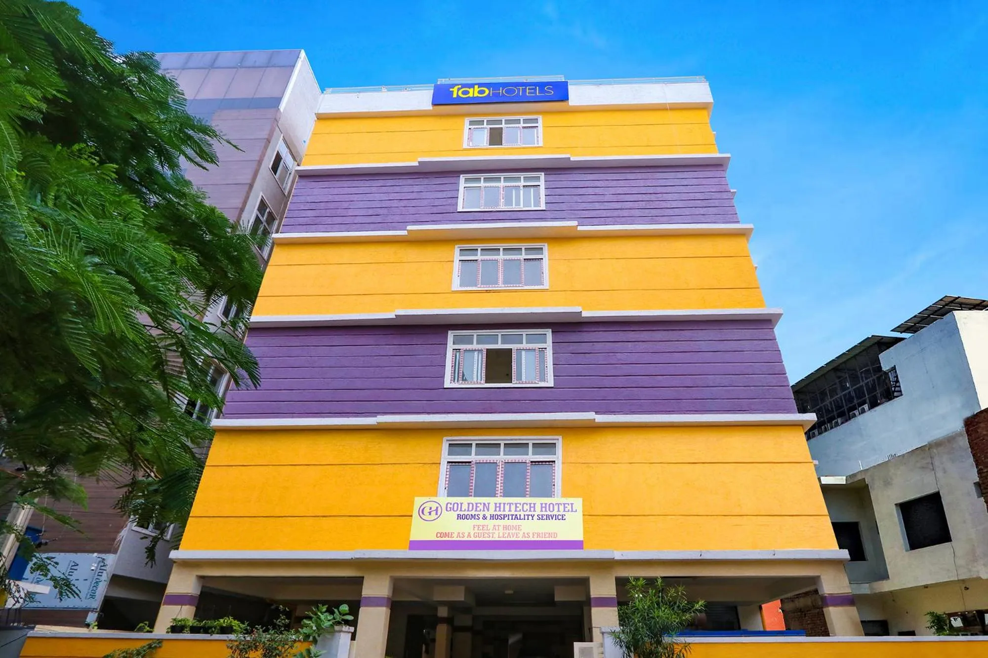 Property building in FabHotel Golden Hitech - Nr Hitech City
