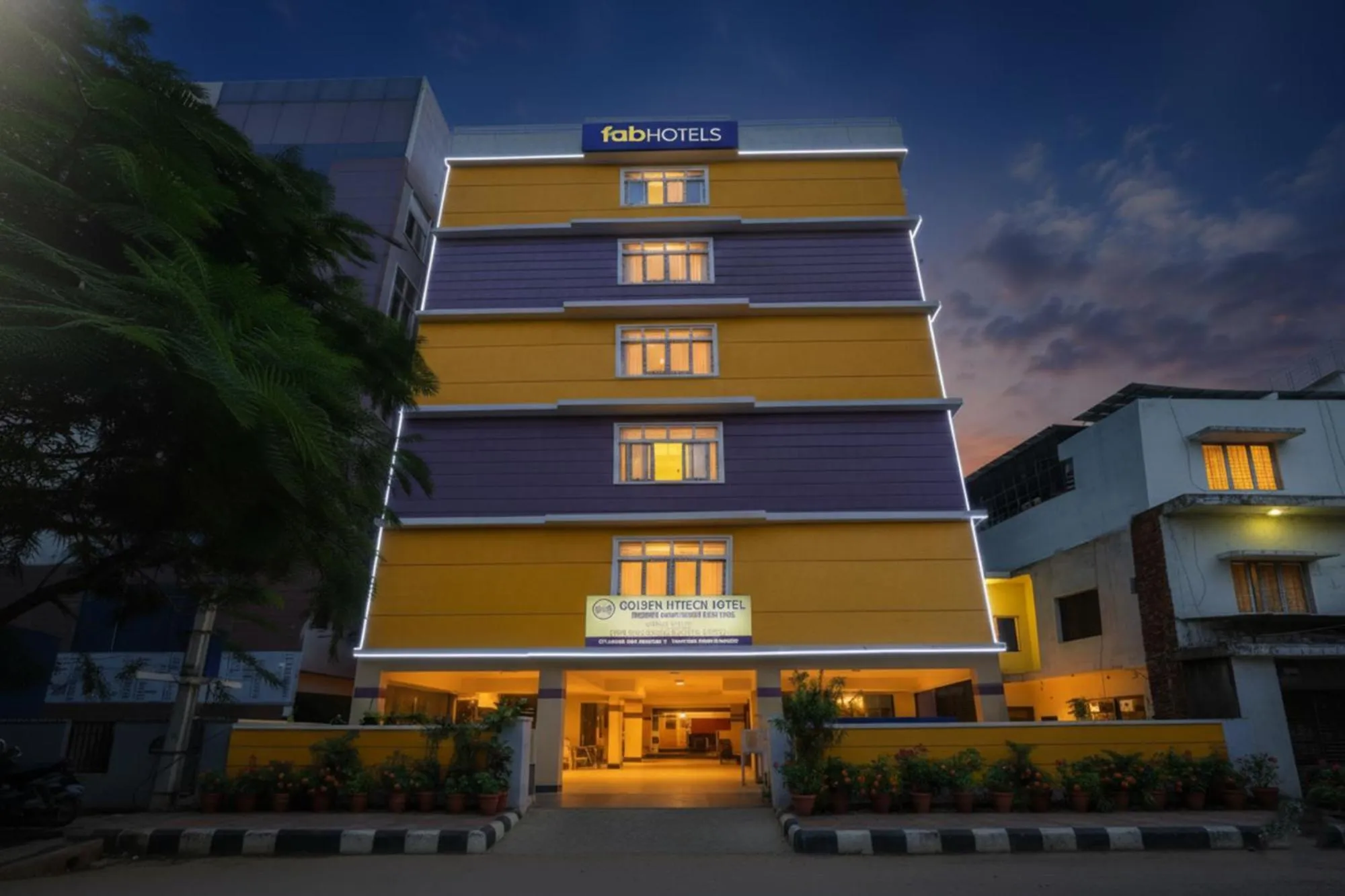 Property building in FabHotel Golden Hitech - Nr Hitech City