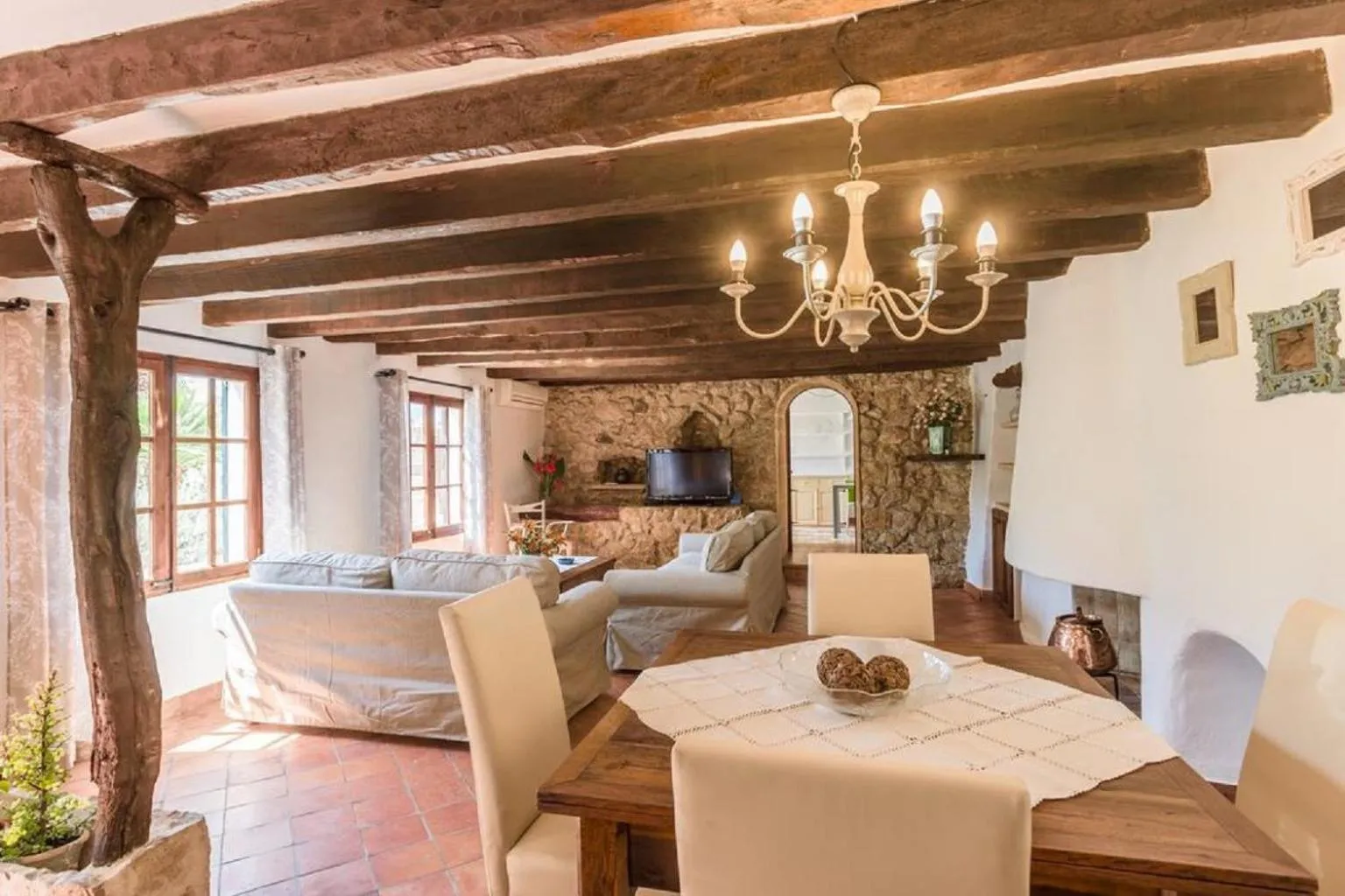 Living room in Garroverar