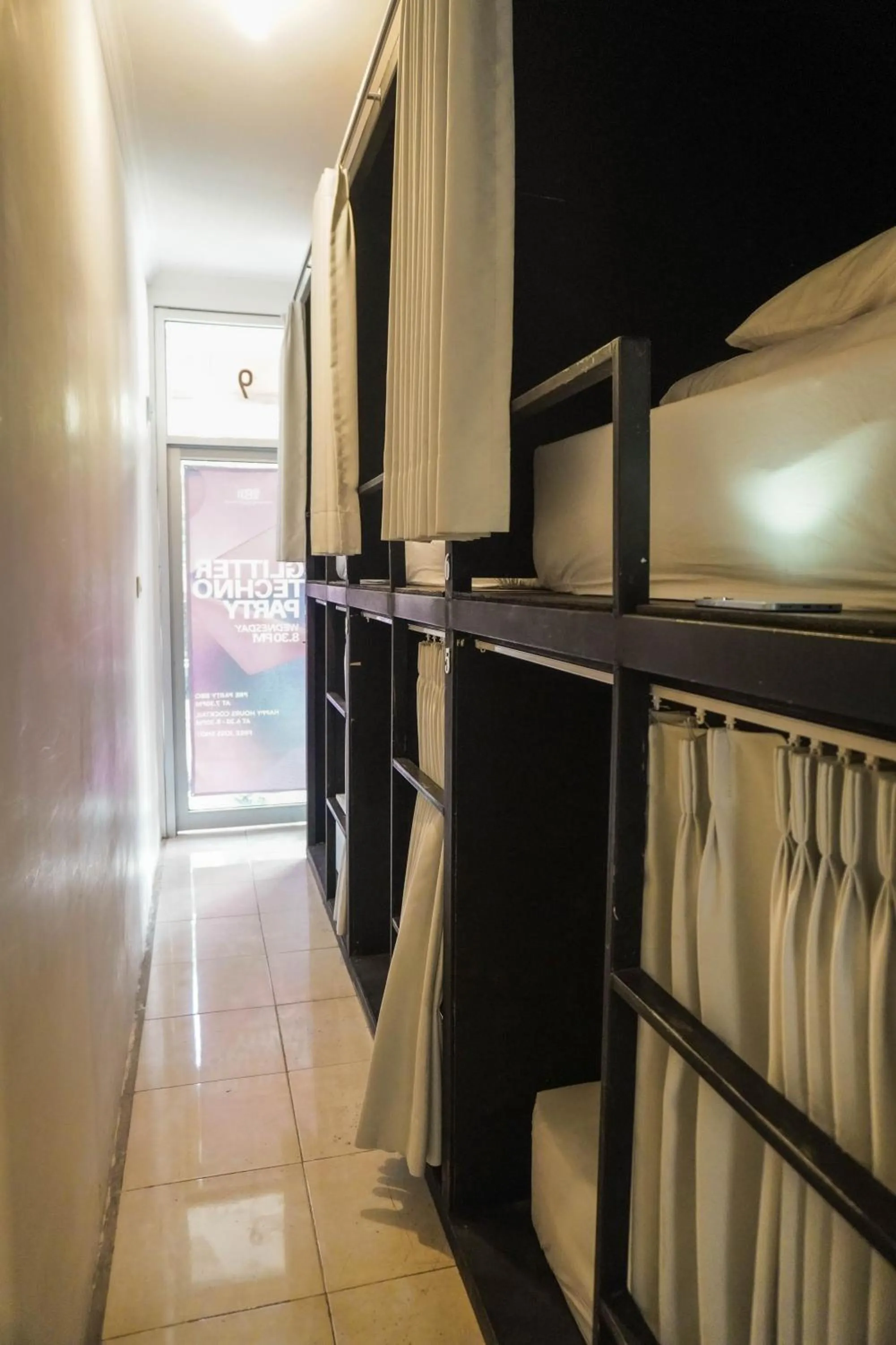 Property building, Bed in Indonesia Backpacker Hostels