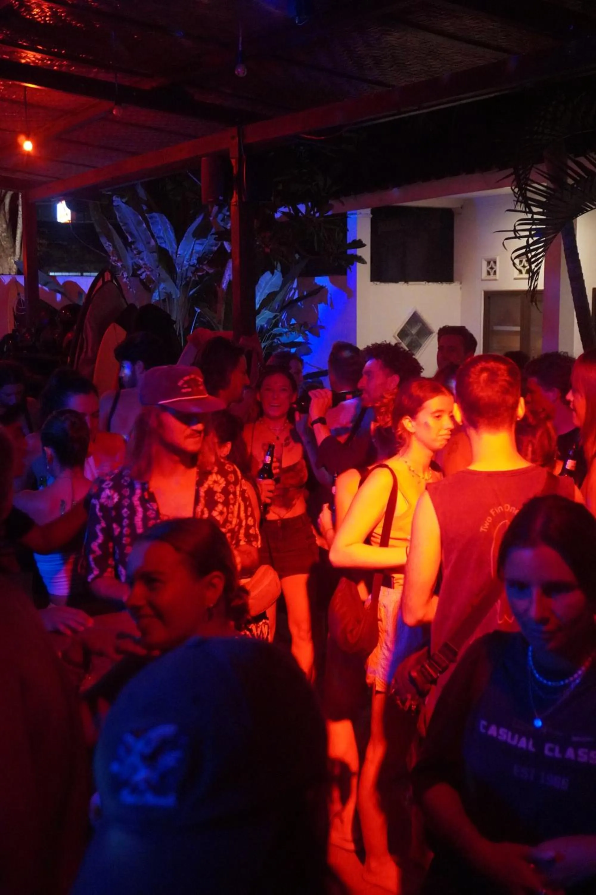 Evening entertainment in Indonesia Backpacker Hostels