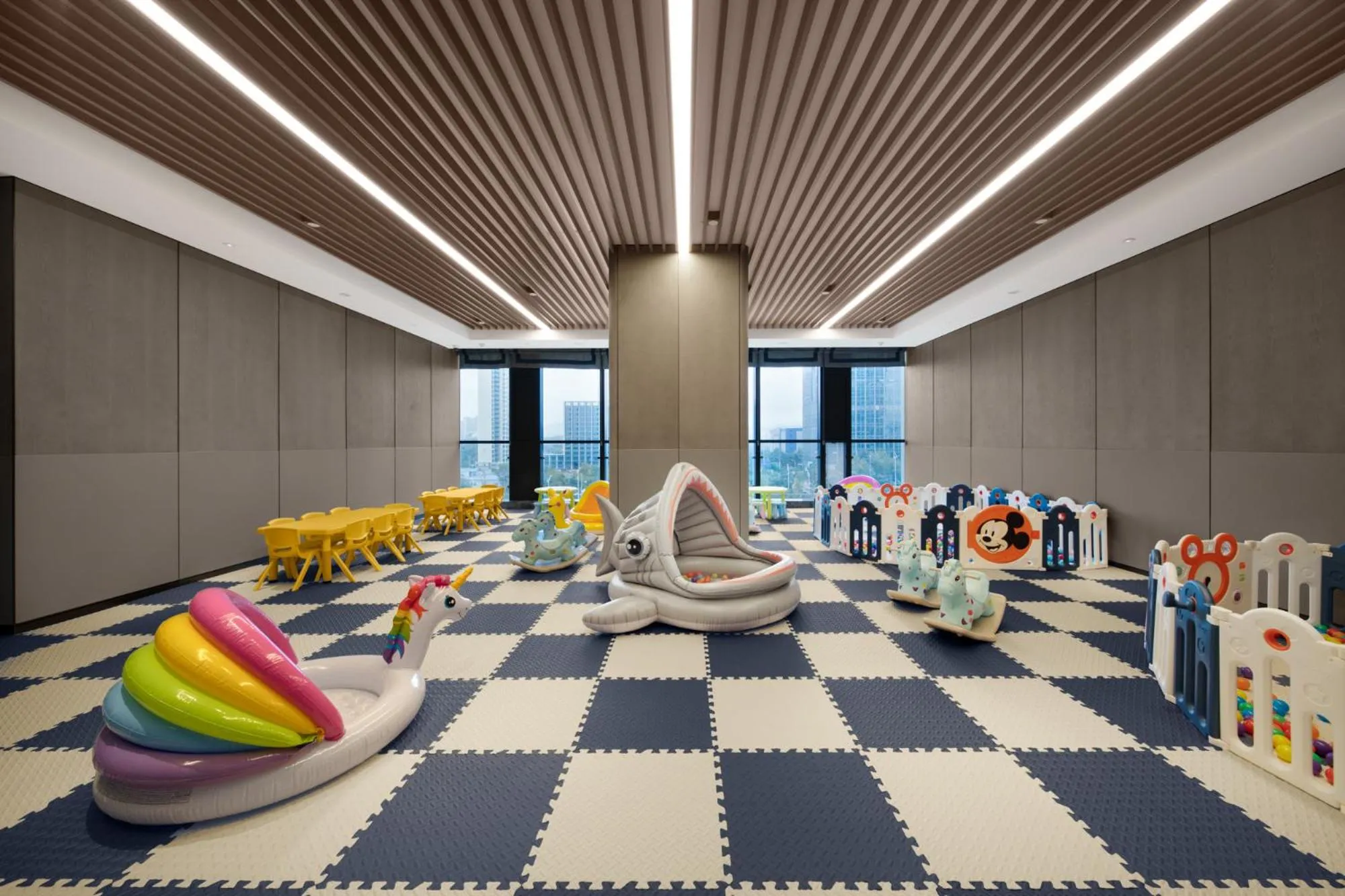 Kids's club in Wanda Realm Kunming