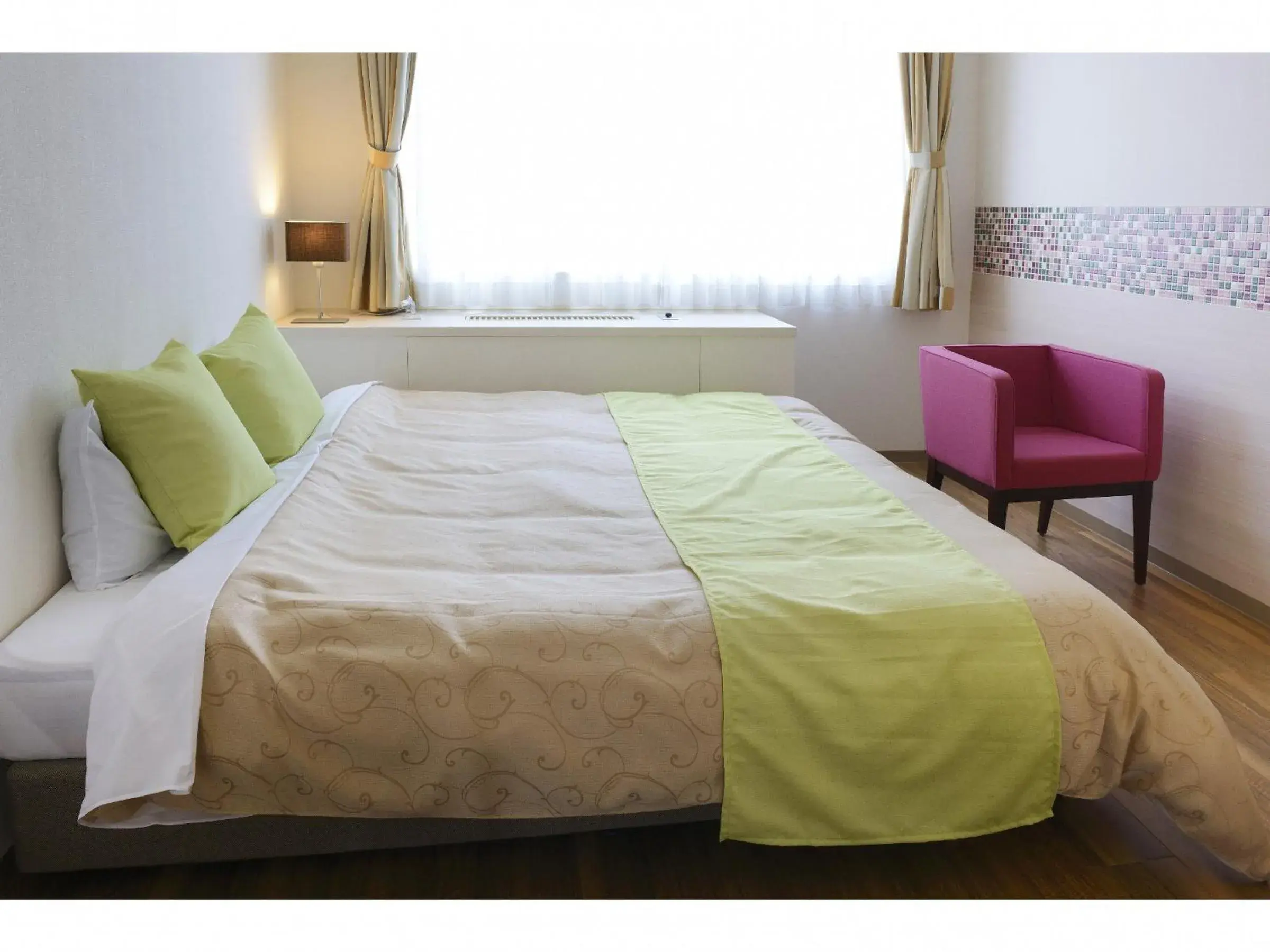 Bed in Hotel Seiryu Japanese Spa inn with spectacular view in Osaka Bed in Hotel Seiryu Japanese Spa inn with spectacular view in Osaka