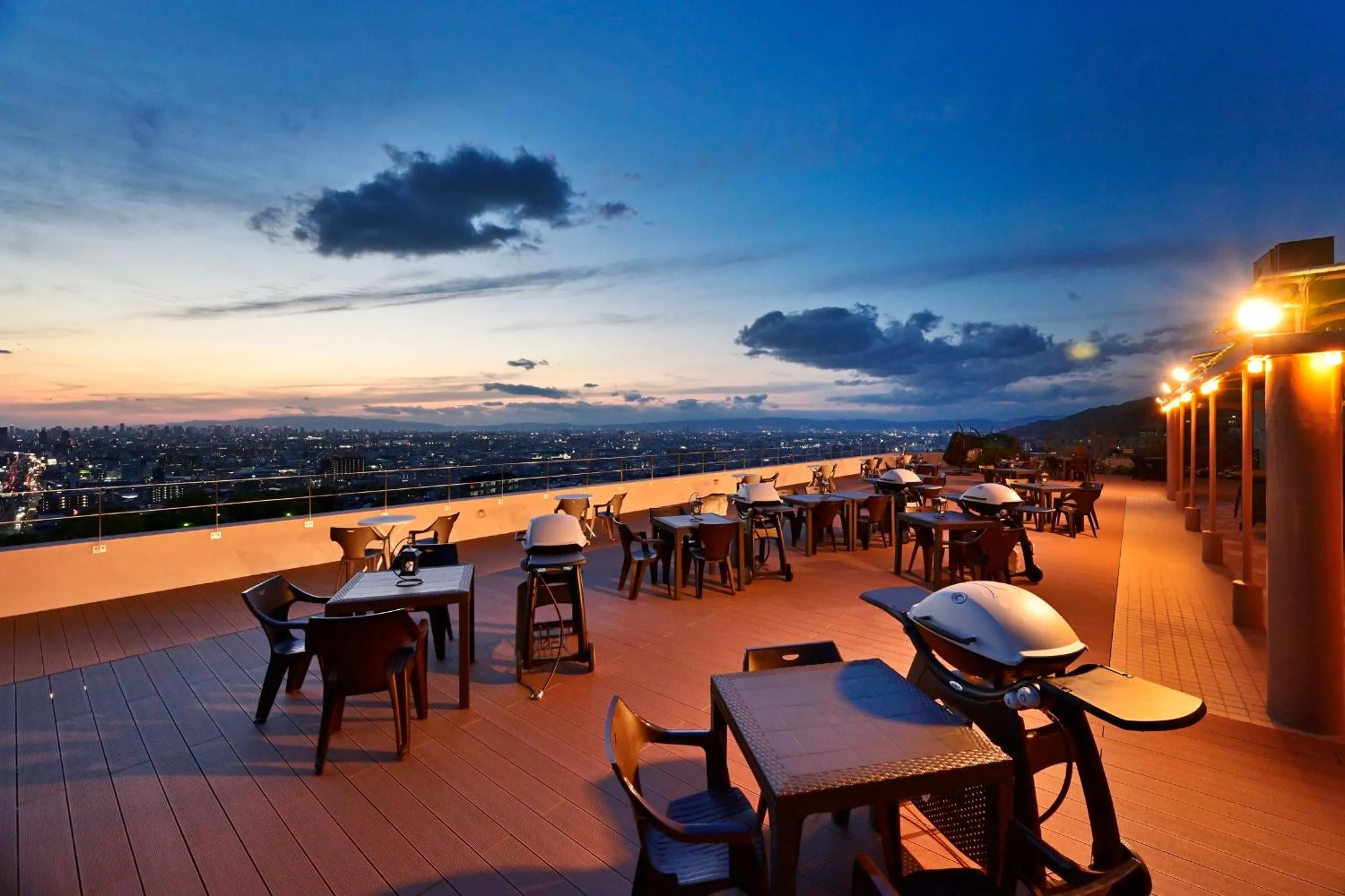 Restaurant/places to eat in Hotel Seiryu Japanese Spa inn with spectacular view in Osaka