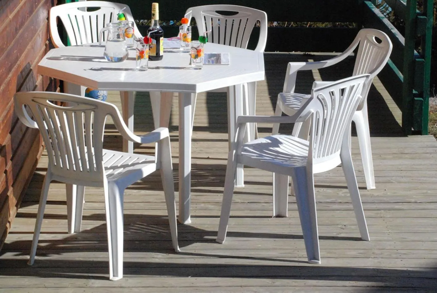 Balcony/Terrace in Les Chalets de la MARGERIDE
