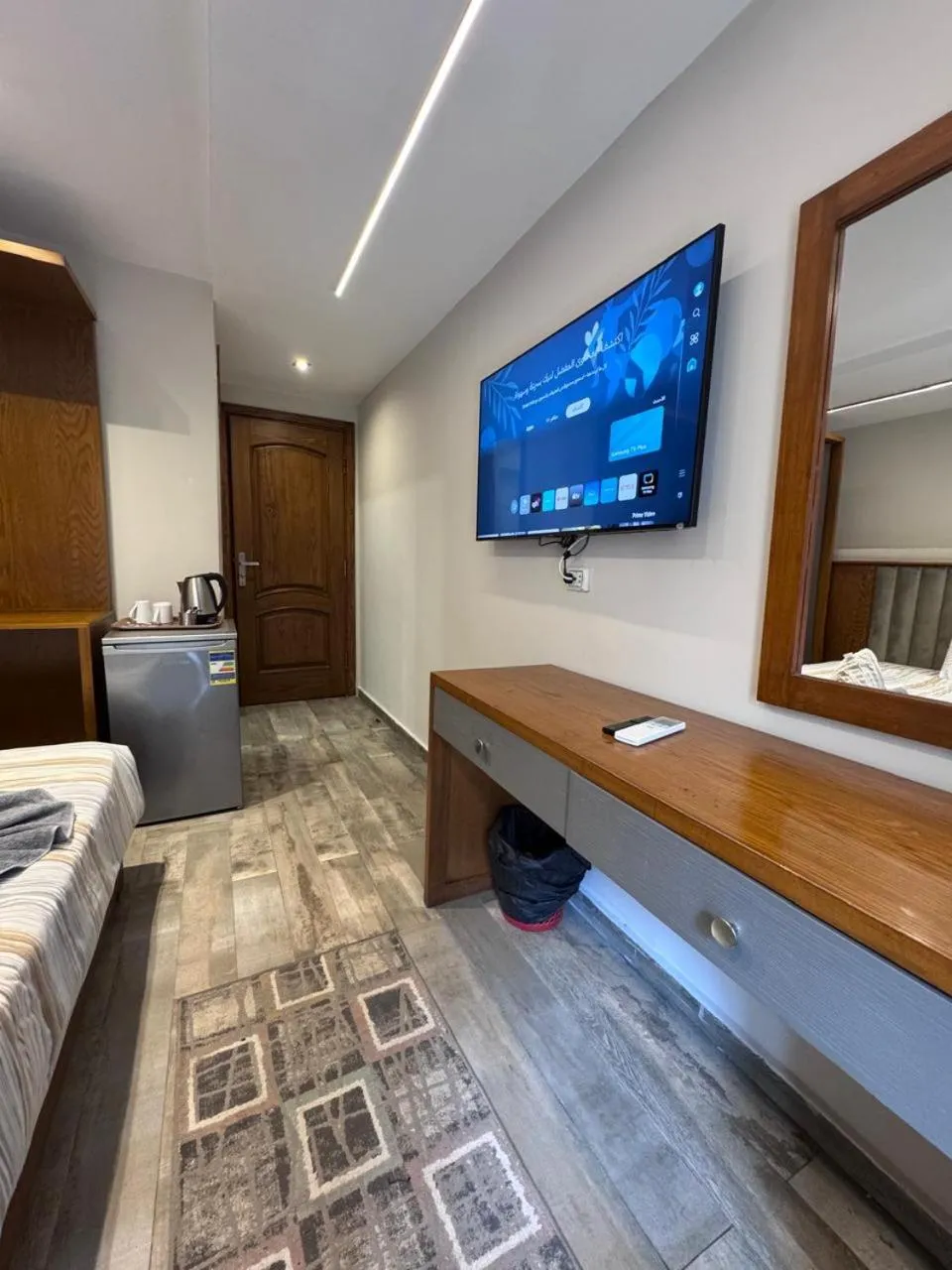 Bed in Garden City Plaza Hotel