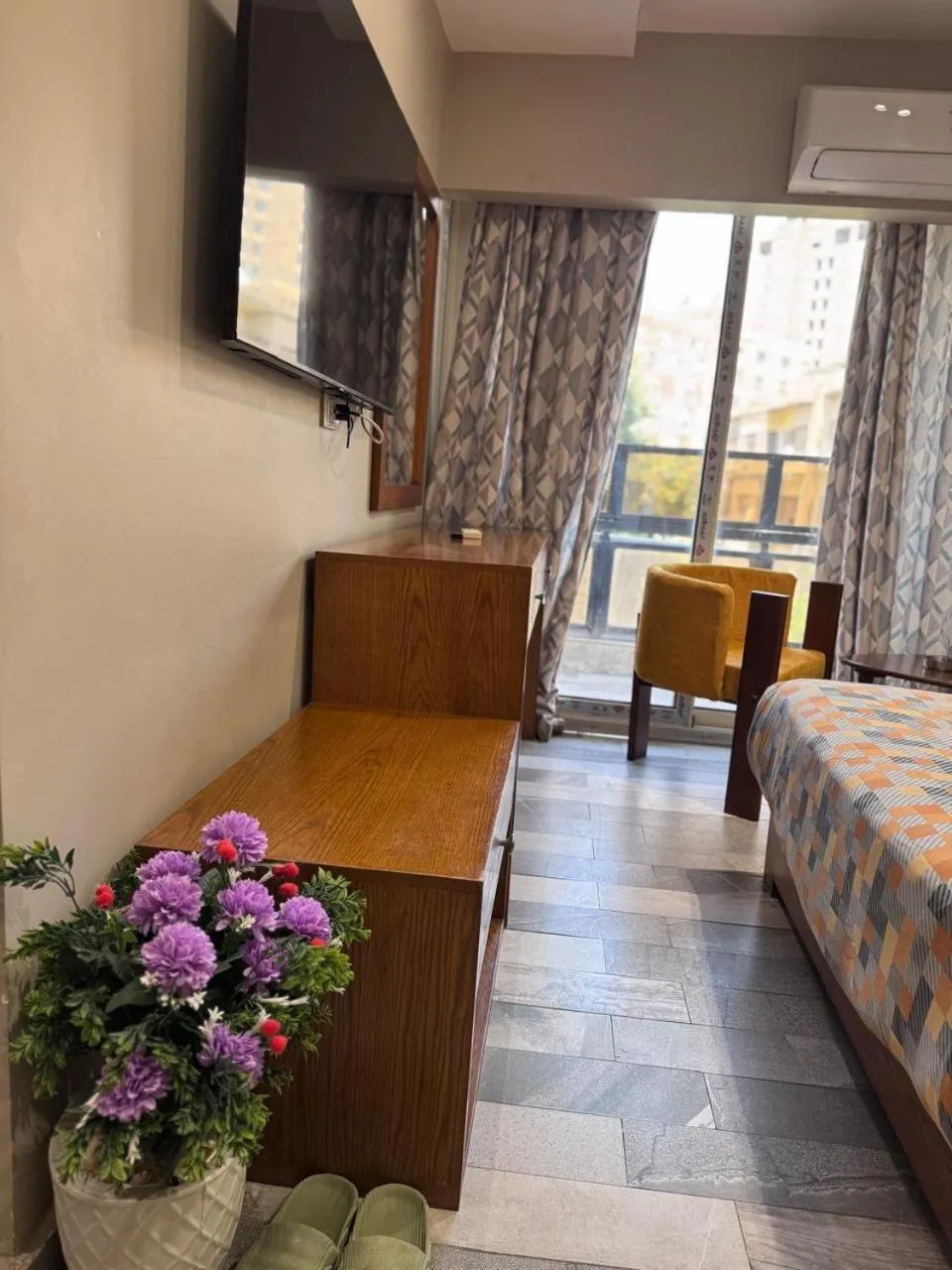 Bed in Garden City Plaza Hotel