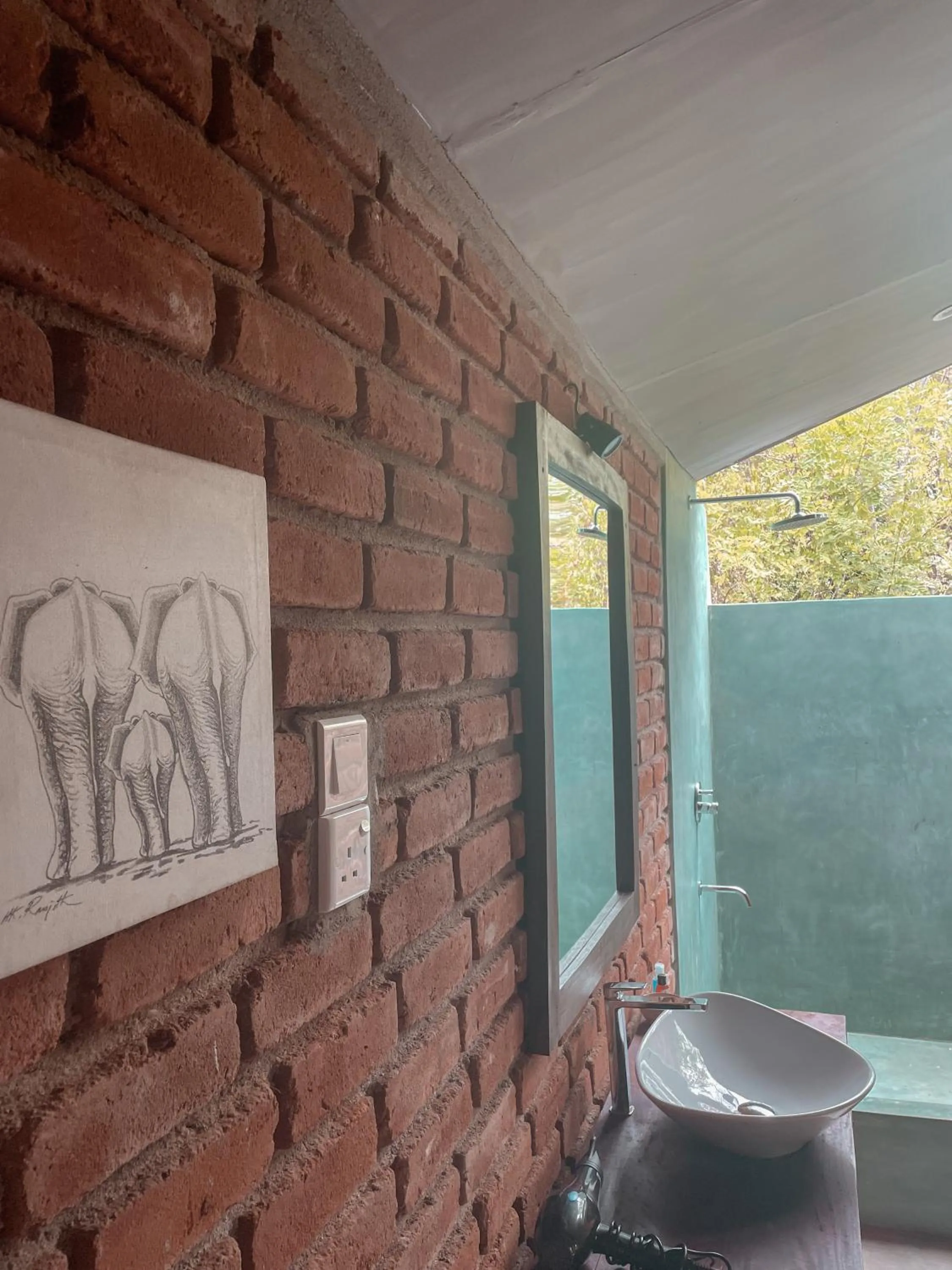 Bathroom in Gabaa Resort & Spa - Habarana