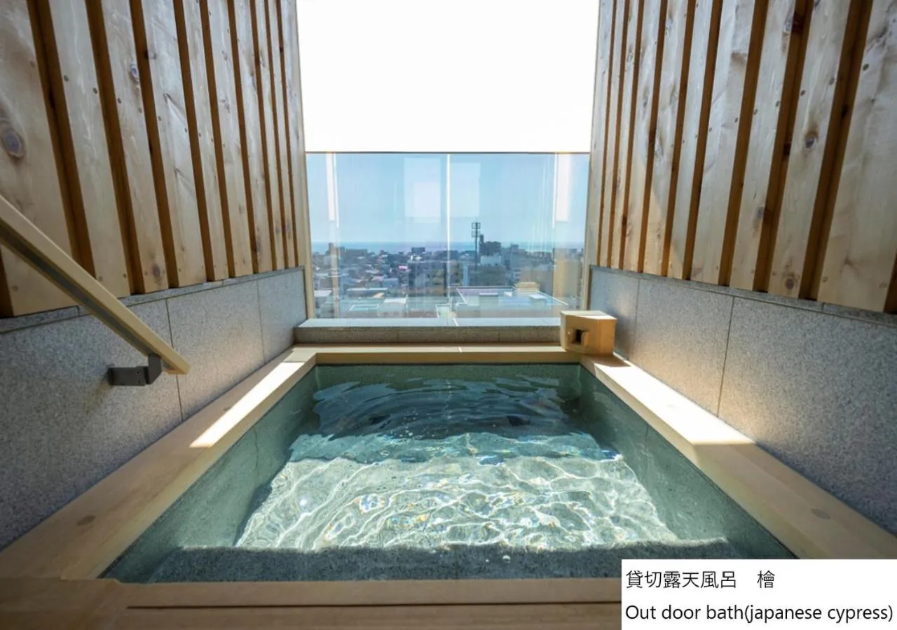 Open Air Bath in La Vista Hakodate Bay Annex