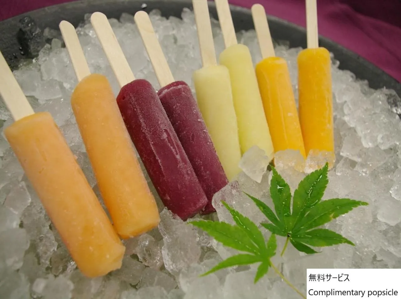 Food and drinks in La Vista Hakodate Bay Annex