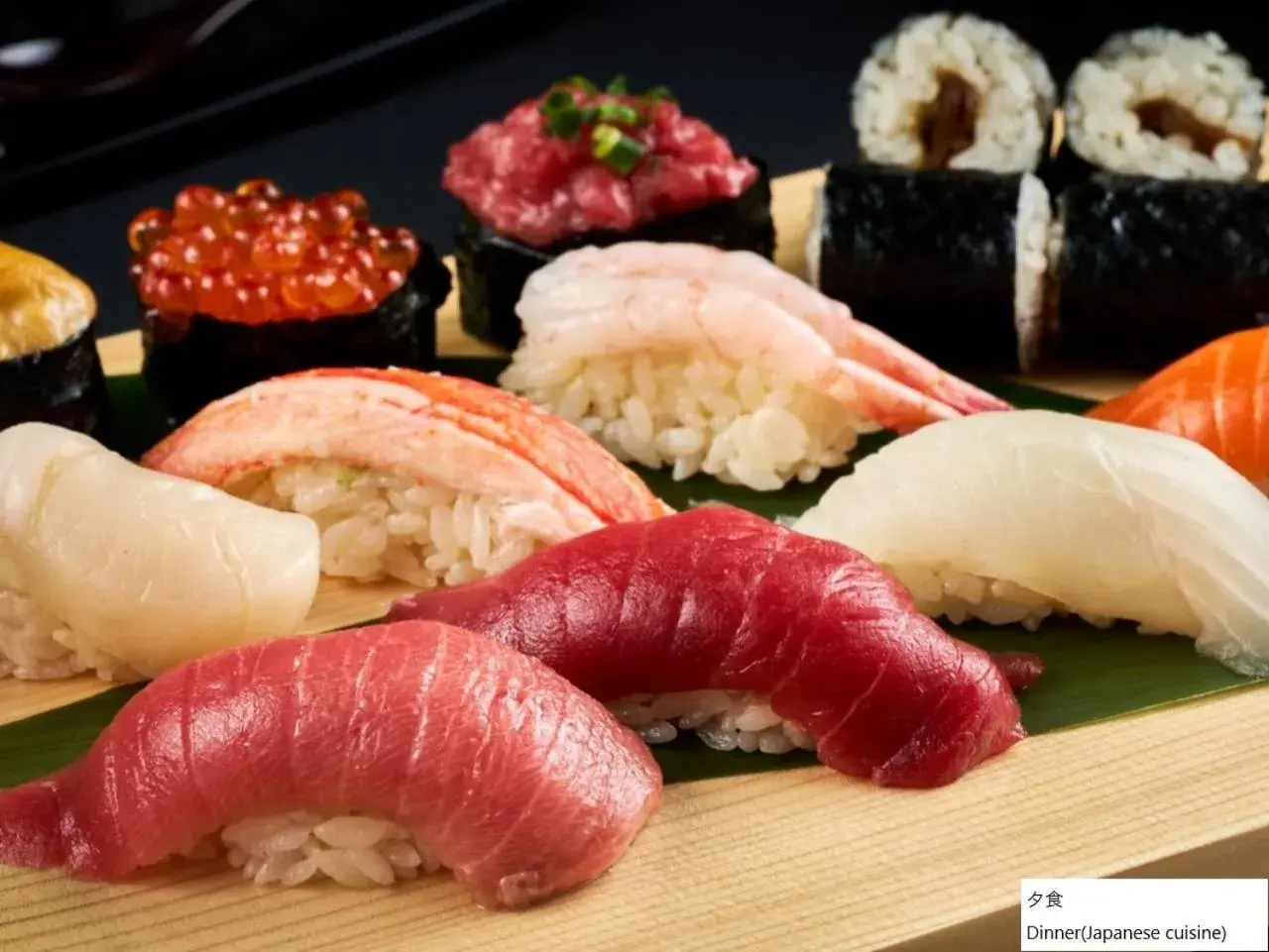 Food close-up in La Vista Hakodate Bay Annex Food close-up in La Vista Hakodate Bay Annex