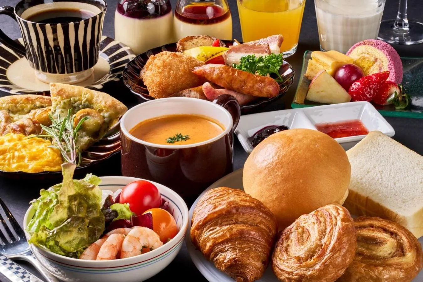 Restaurant/places to eat in La Vista Hakodate Bay Annex