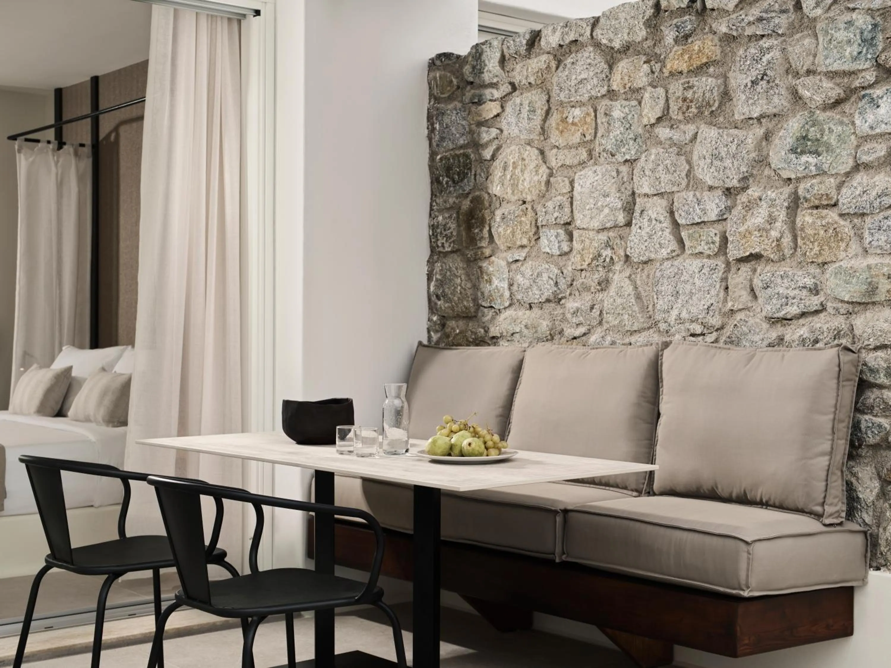 Seating area in Ezio Bo Luxury Living